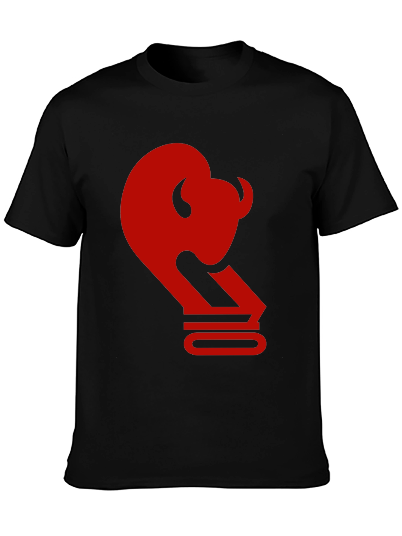 Bold Bison Graphic Tee - Black