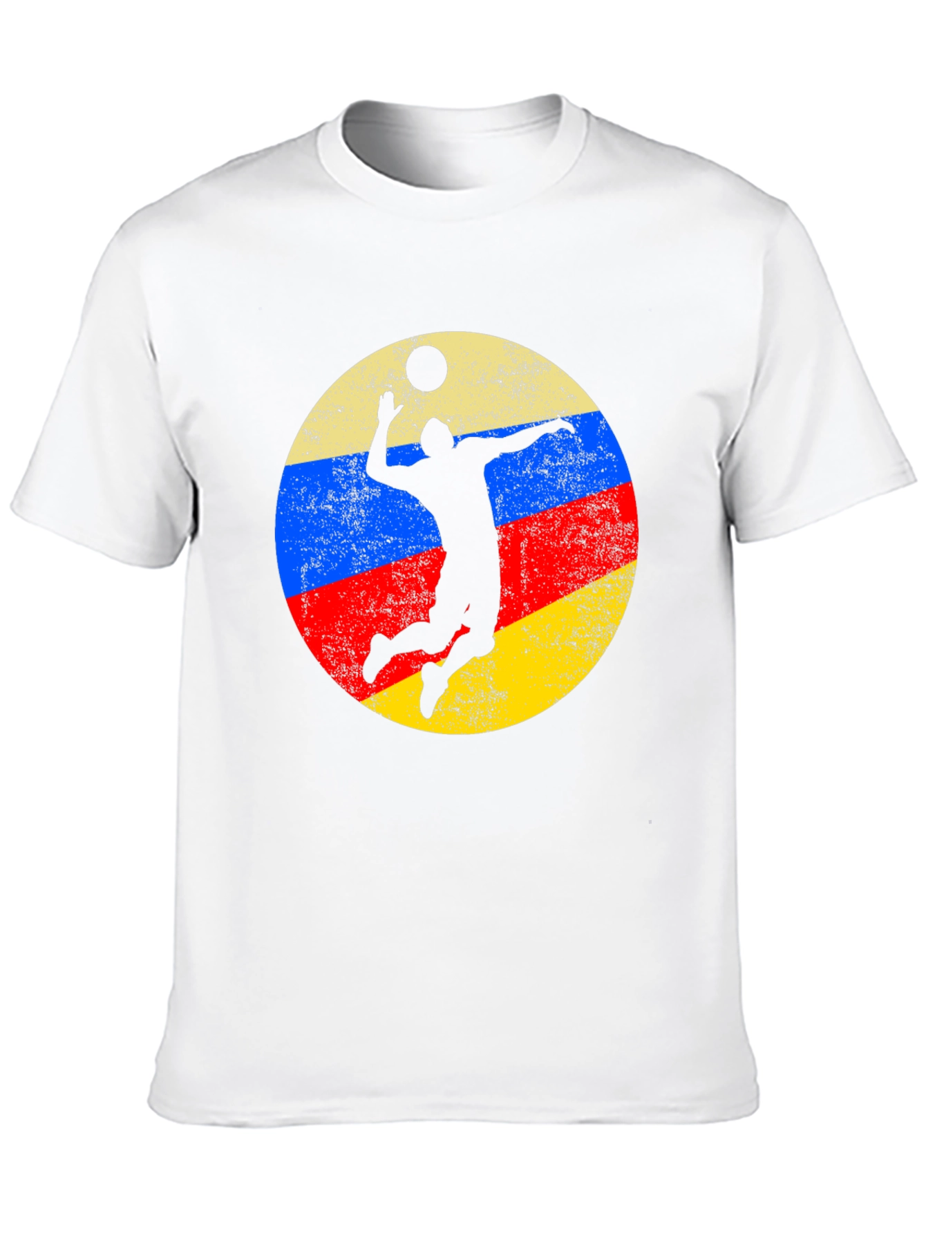 Volleyball Player Silhouette T-Shirt