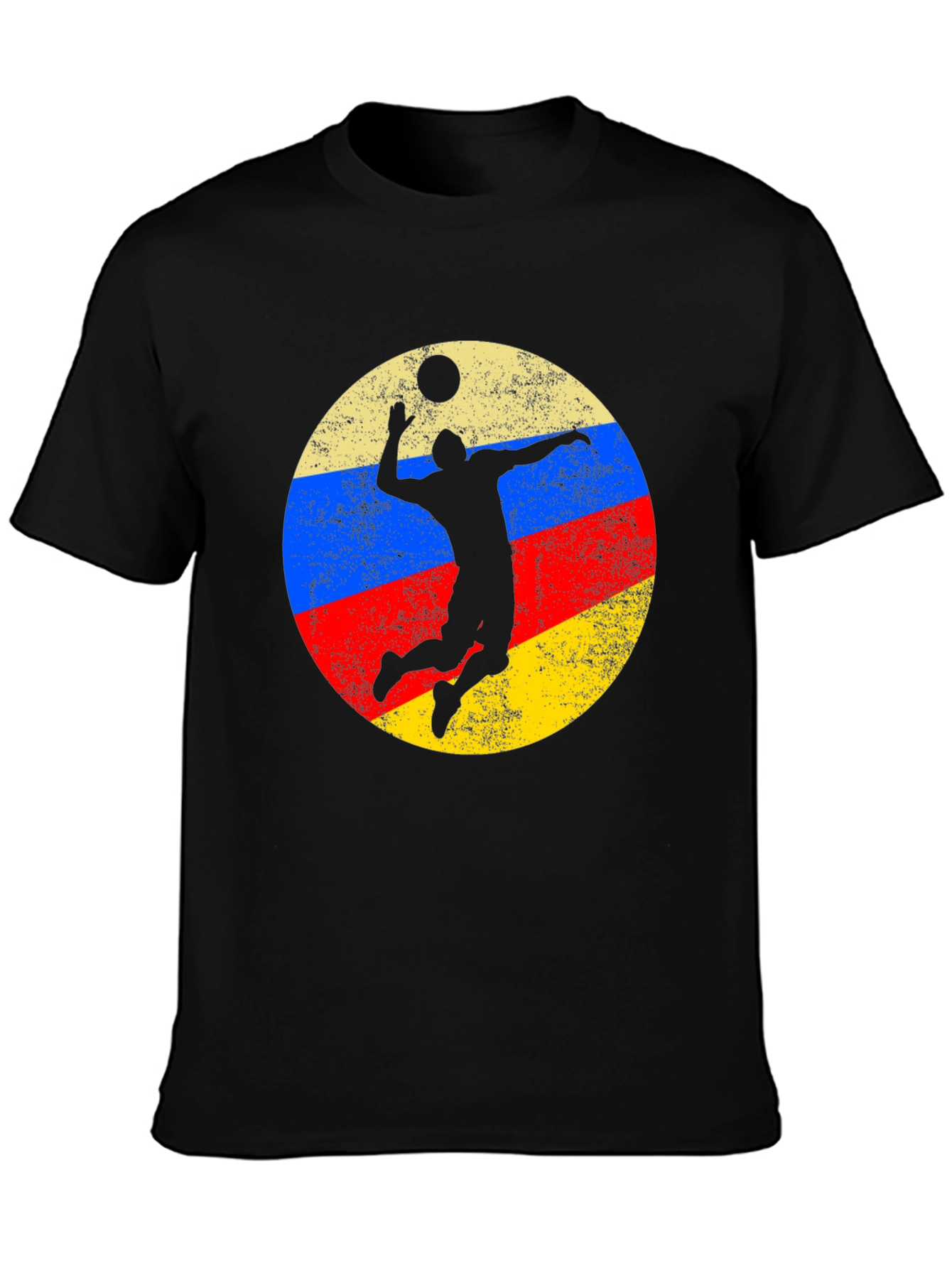 Volleyball Player Silhouette T-Shirt