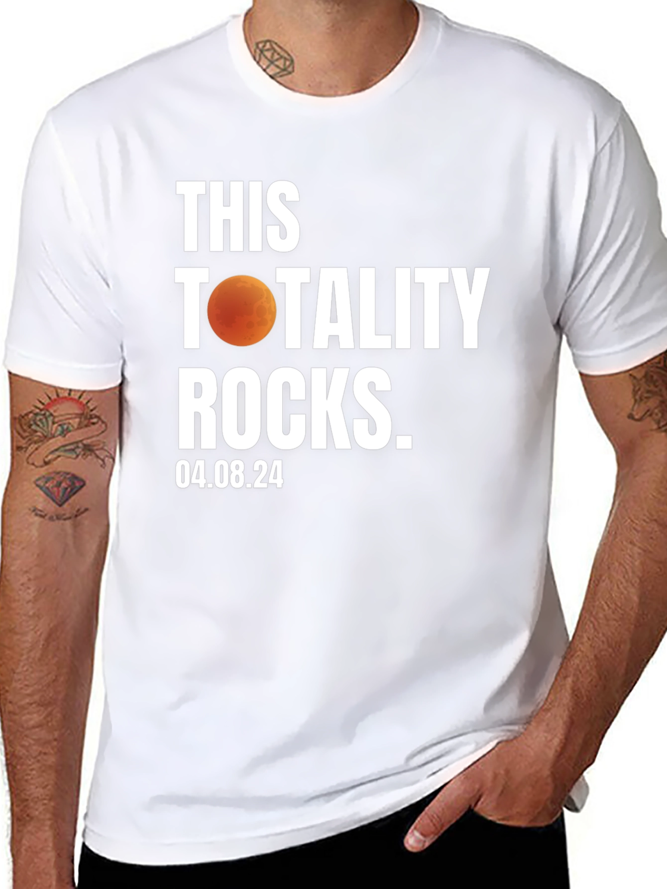 Totality Rocks T-Shirt - Eclipse 2024