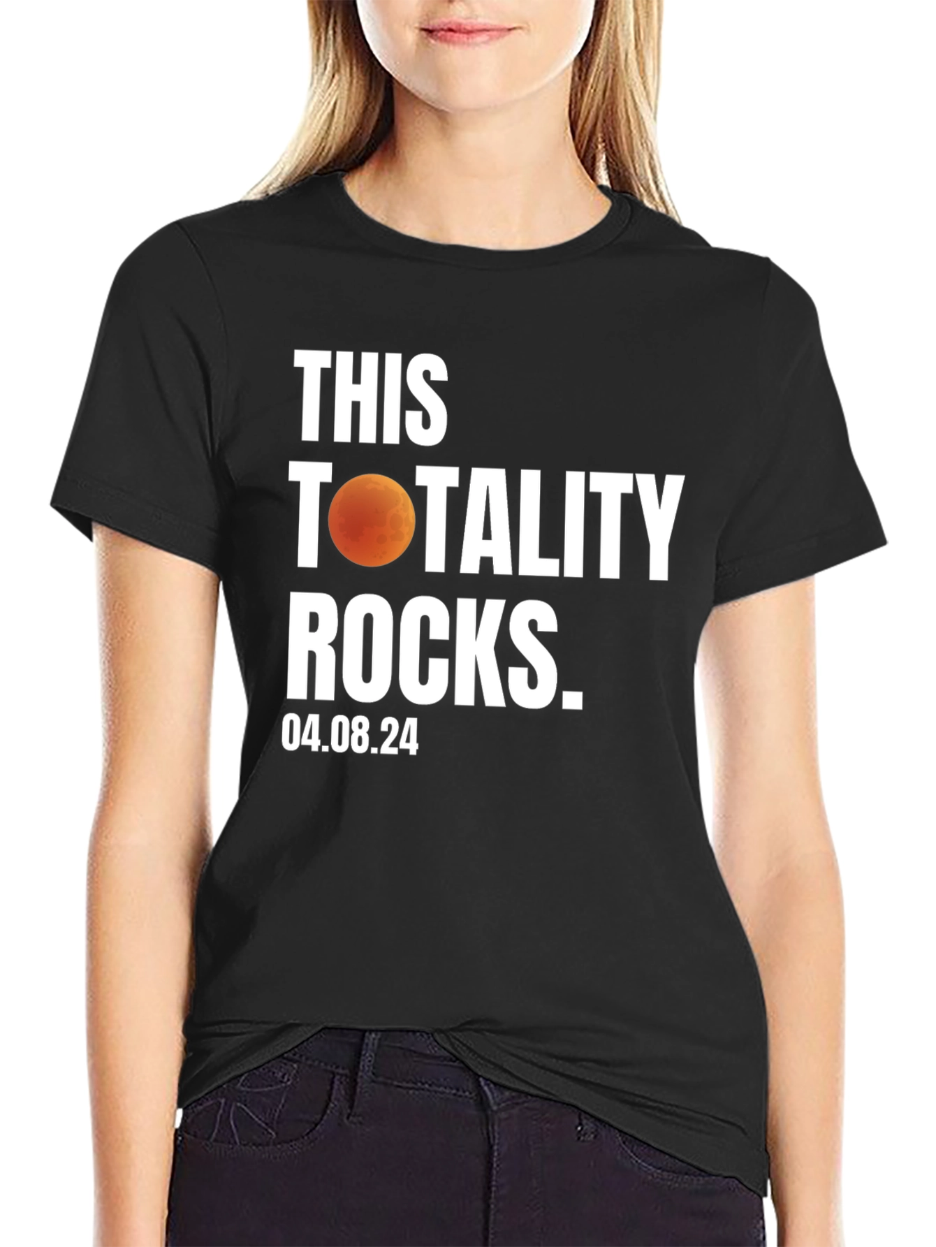 Totality Rocks T-Shirt - Eclipse 2024