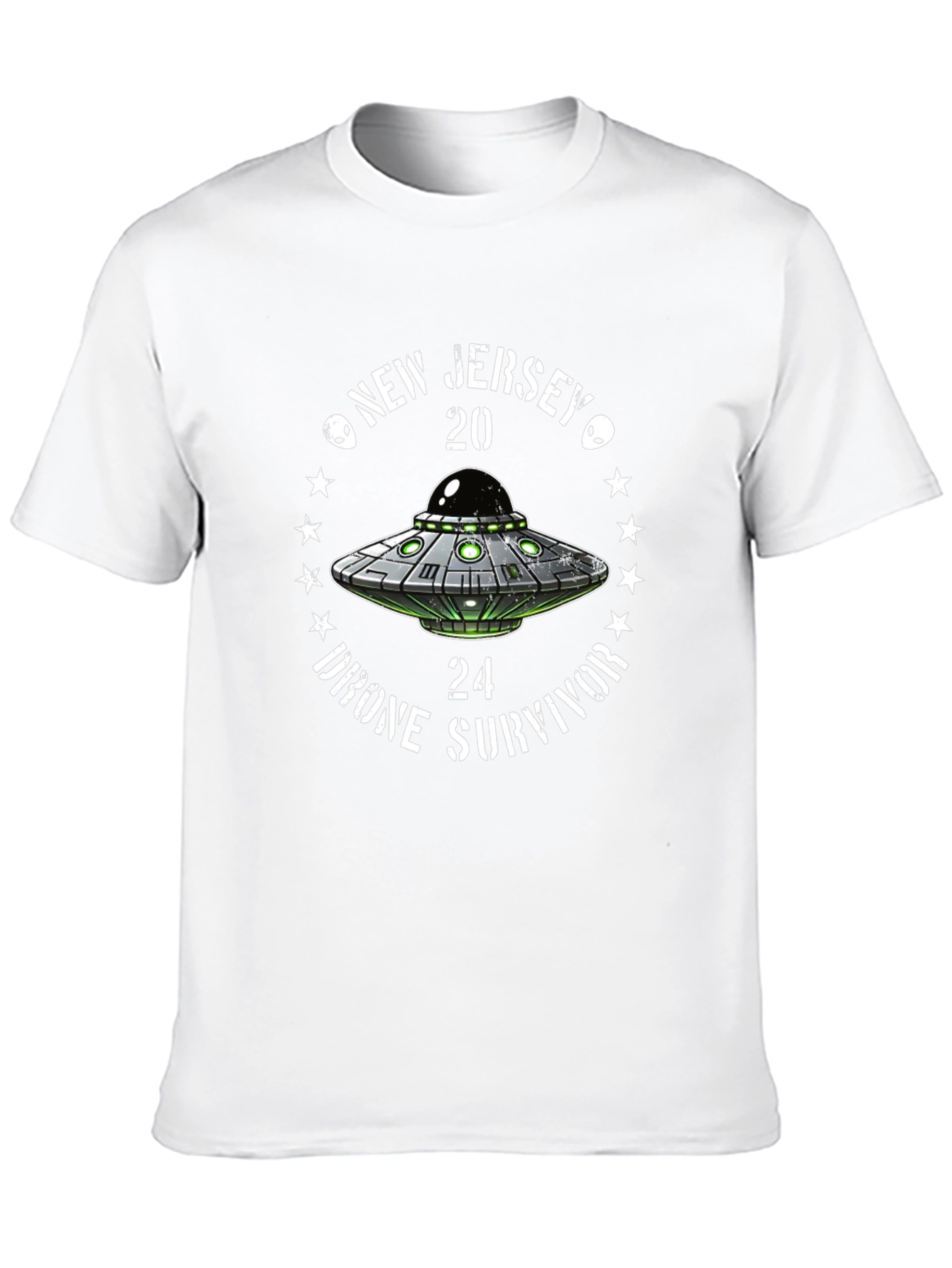 New Jersey 2024 Drone Survivor UFO T-Shirt