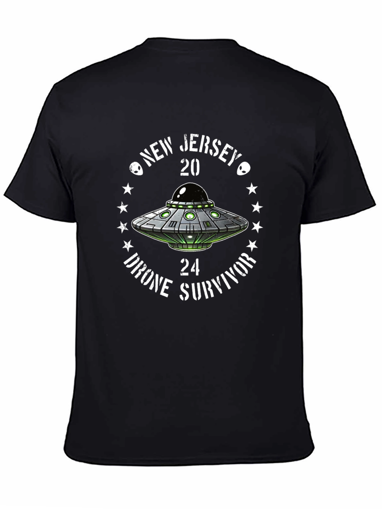 New Jersey 2024 Drone Survivor UFO T-Shirt