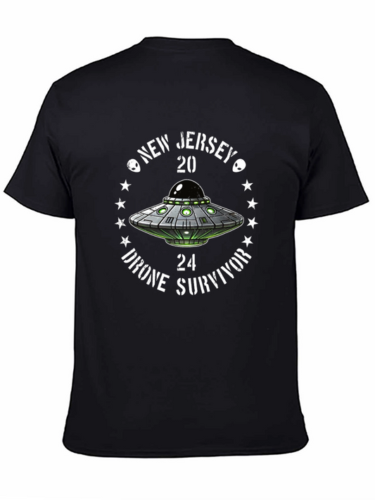 New Jersey 2024 Drone Survivor UFO T-Shirt