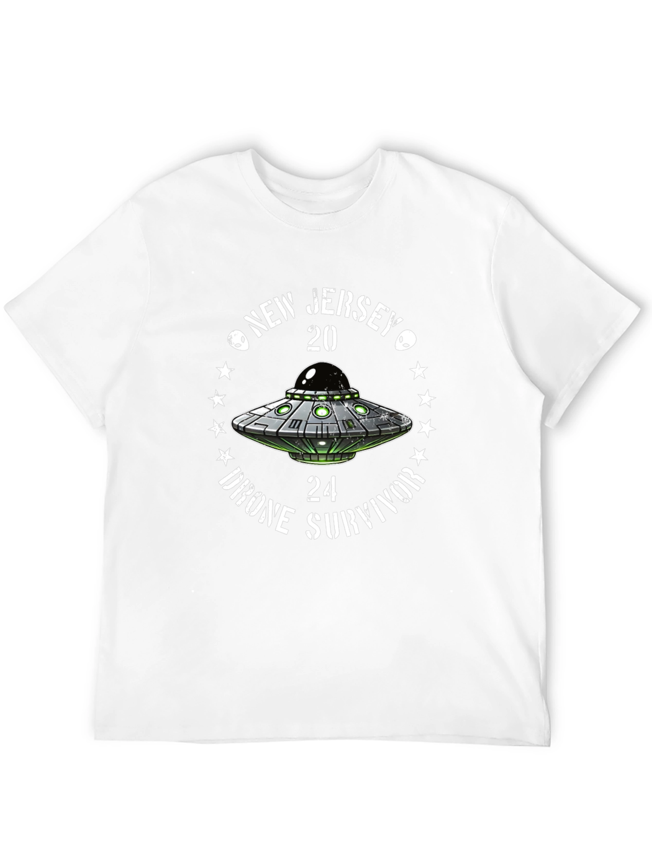 New Jersey 2024 Drone Survivor UFO T-Shirt