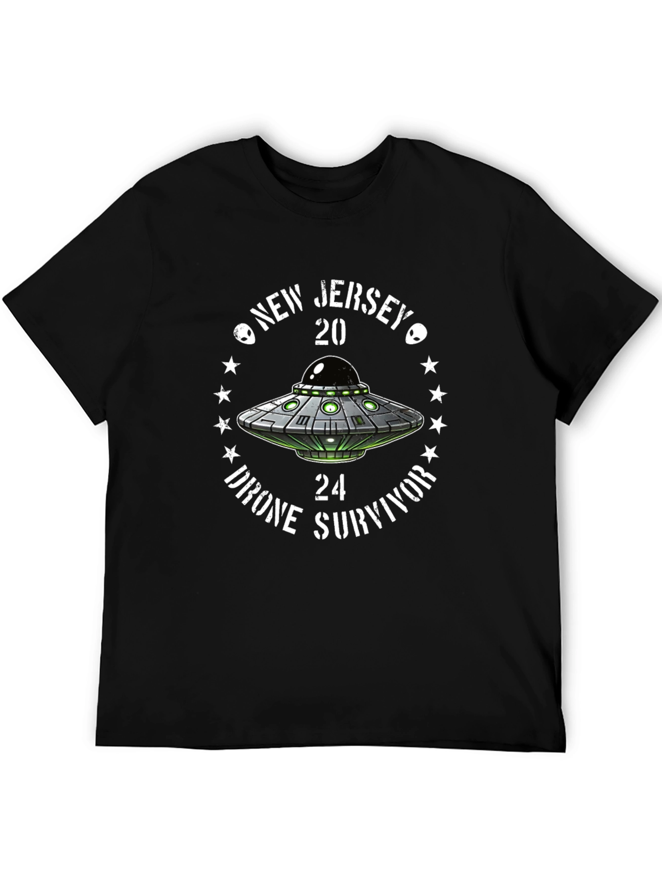 New Jersey 2024 Drone Survivor UFO T-Shirt