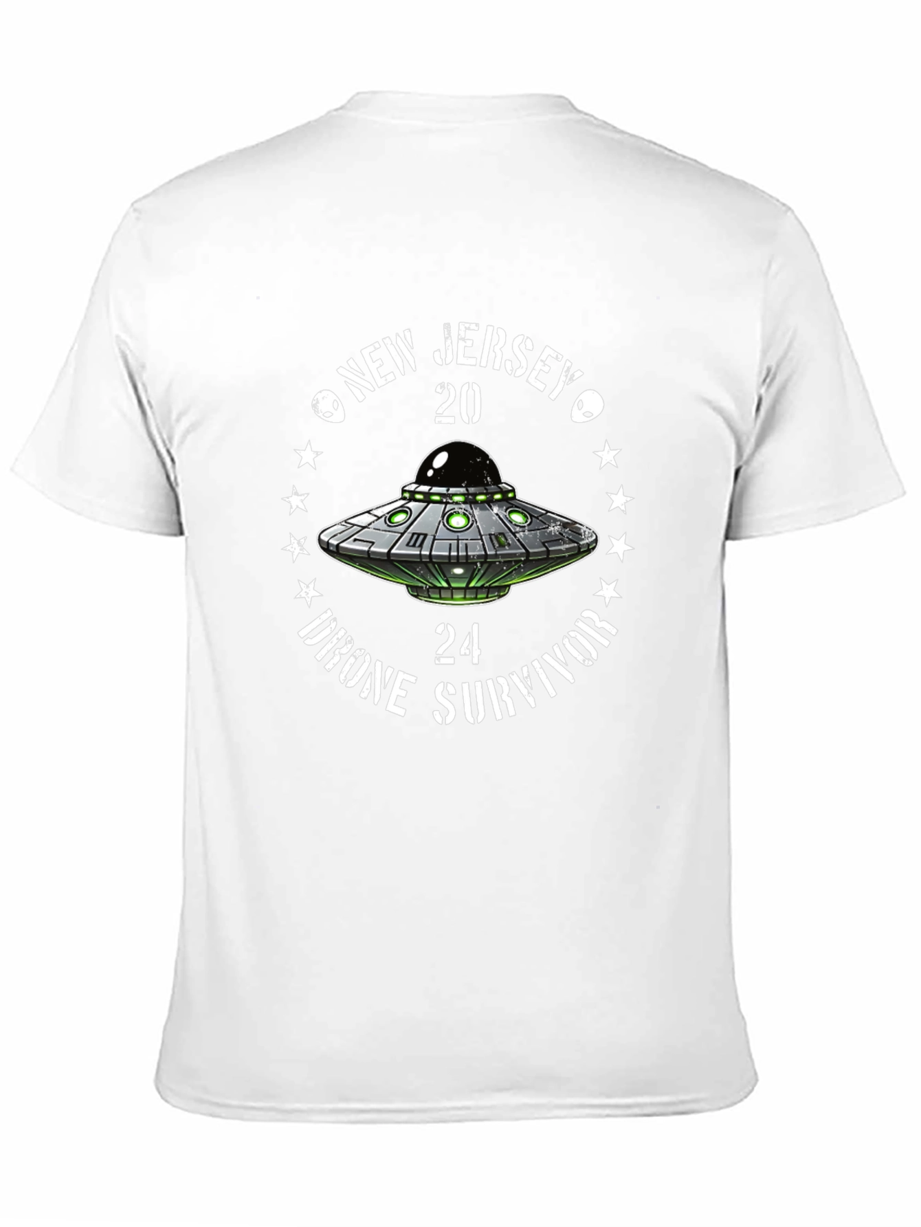 New Jersey 2024 Drone Survivor UFO T-Shirt