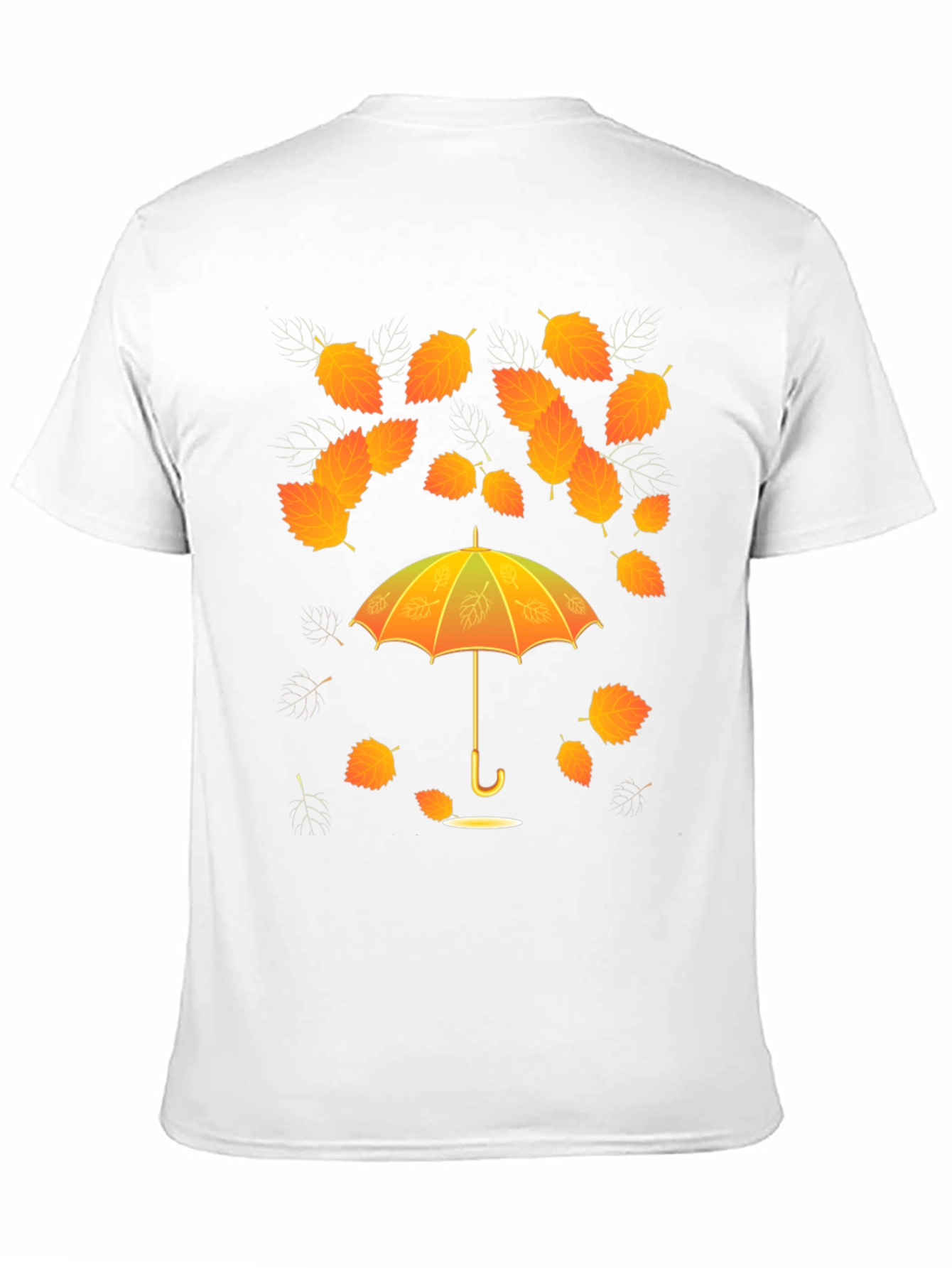 Autumn Leaves Umbrella T-Shirt