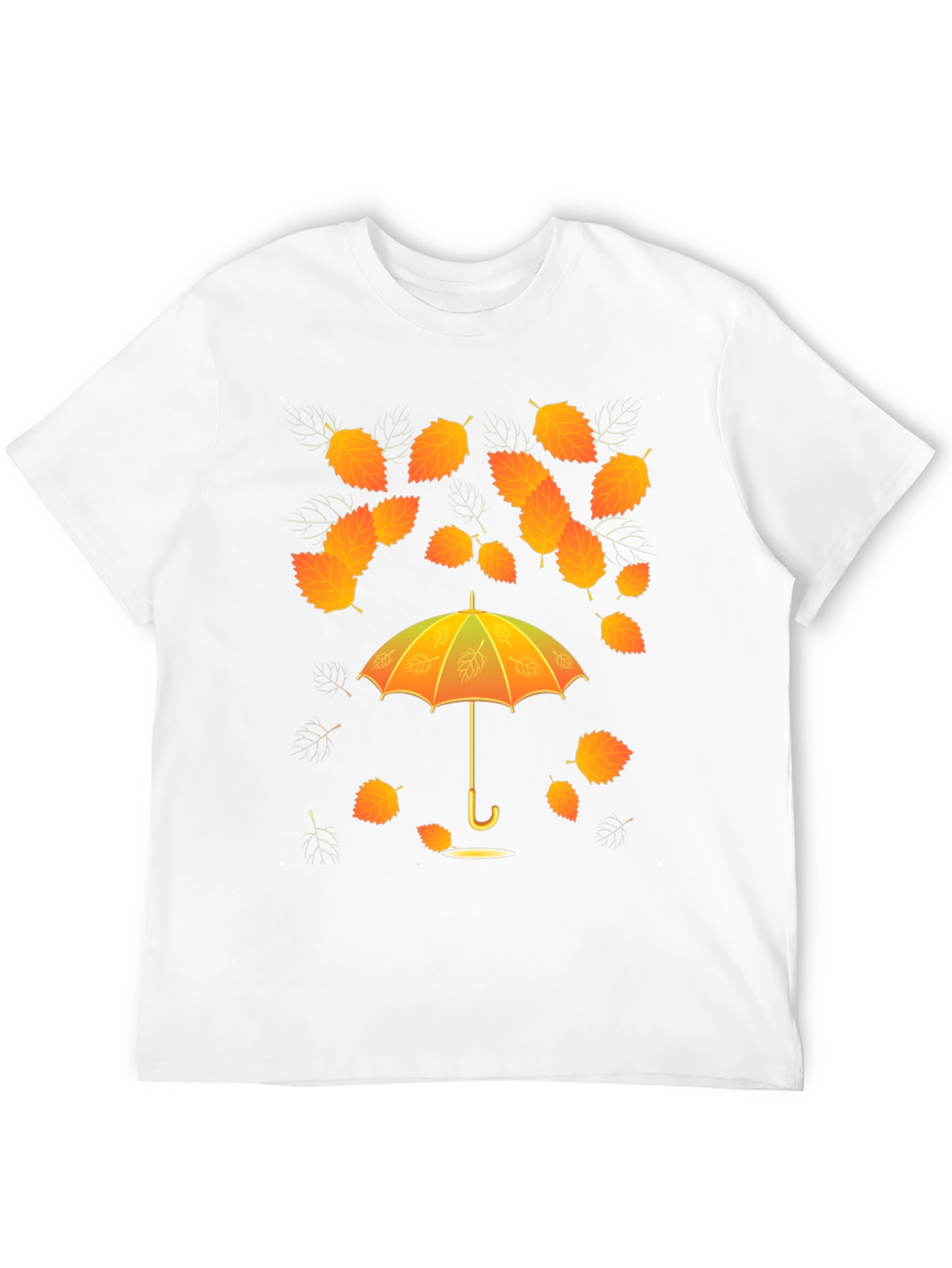 Autumn Leaves Umbrella T-Shirt