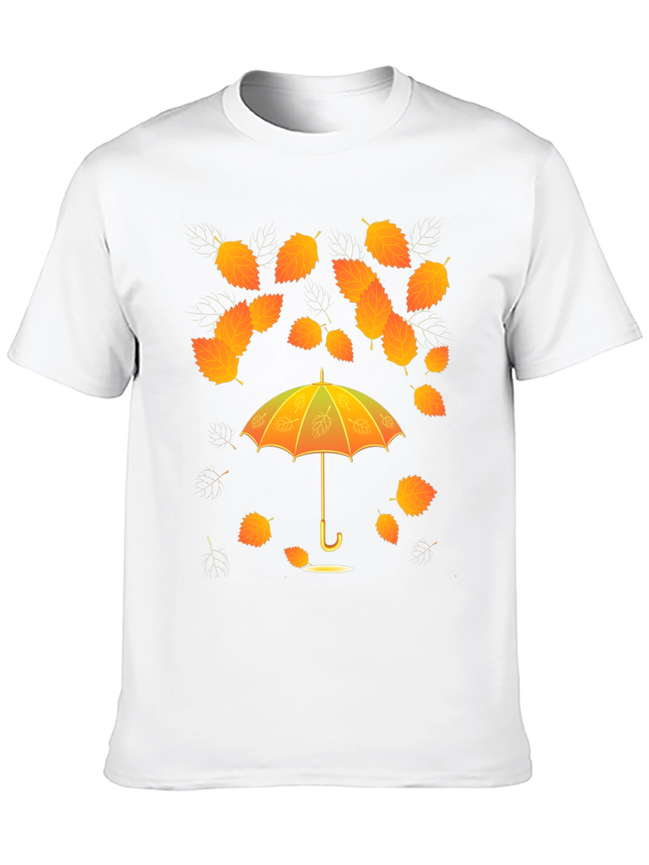 Autumn Leaves Umbrella T-Shirt