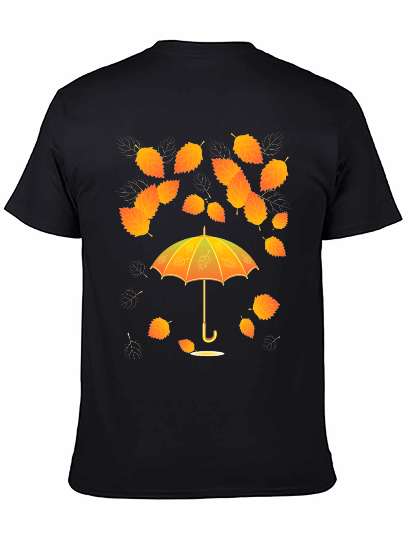 Autumn Leaves Umbrella T-Shirt