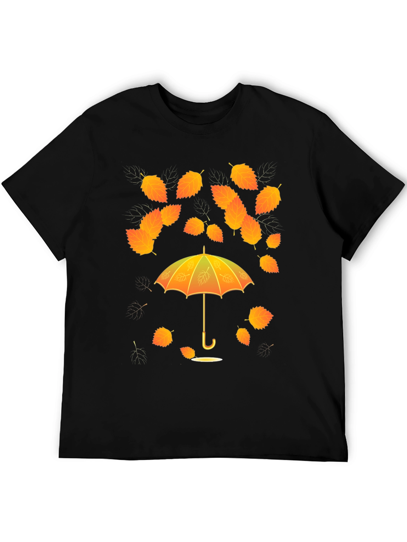 Autumn Leaves Umbrella T-Shirt