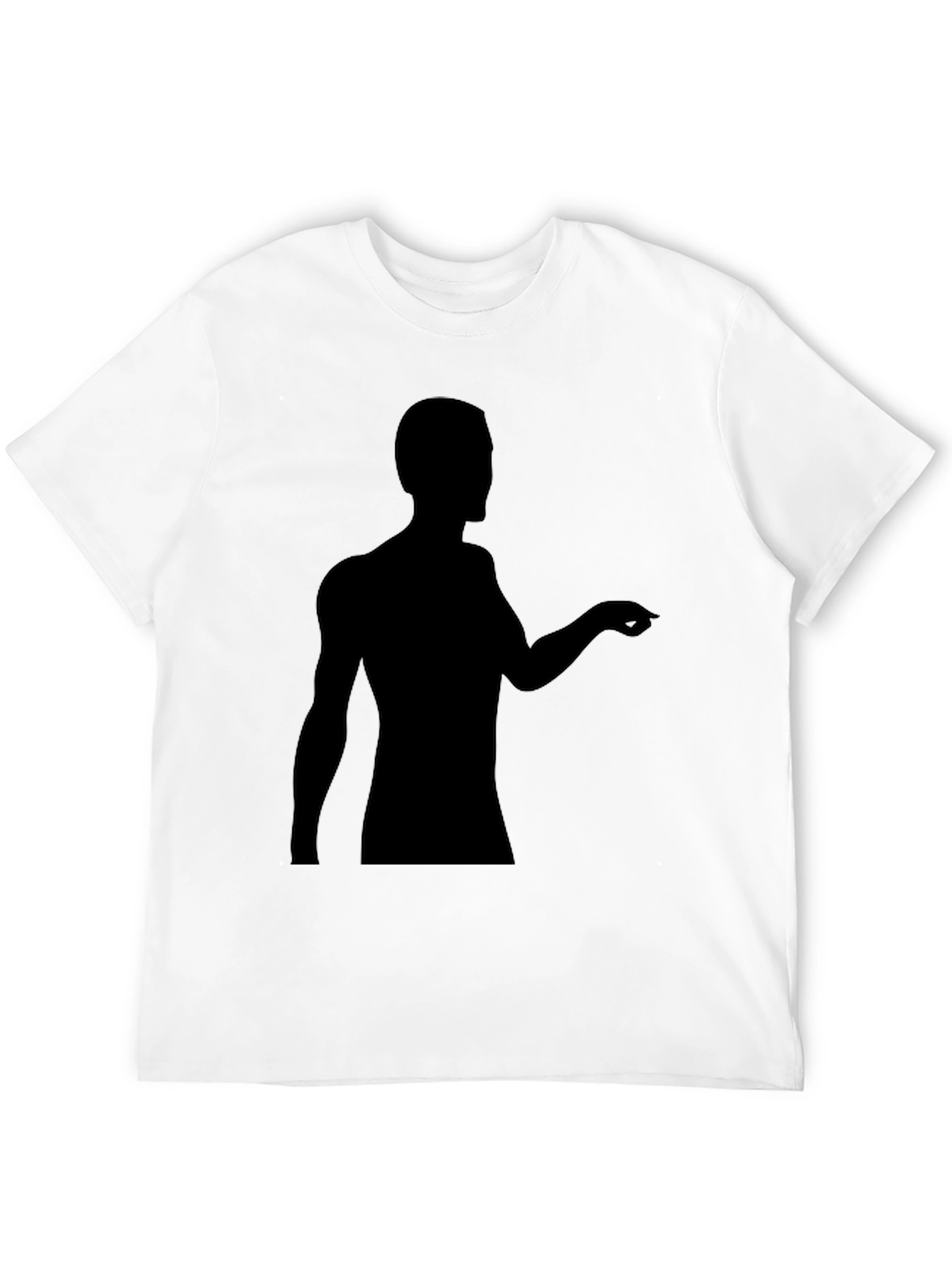 Modern Silhouette Graphic T-Shirt