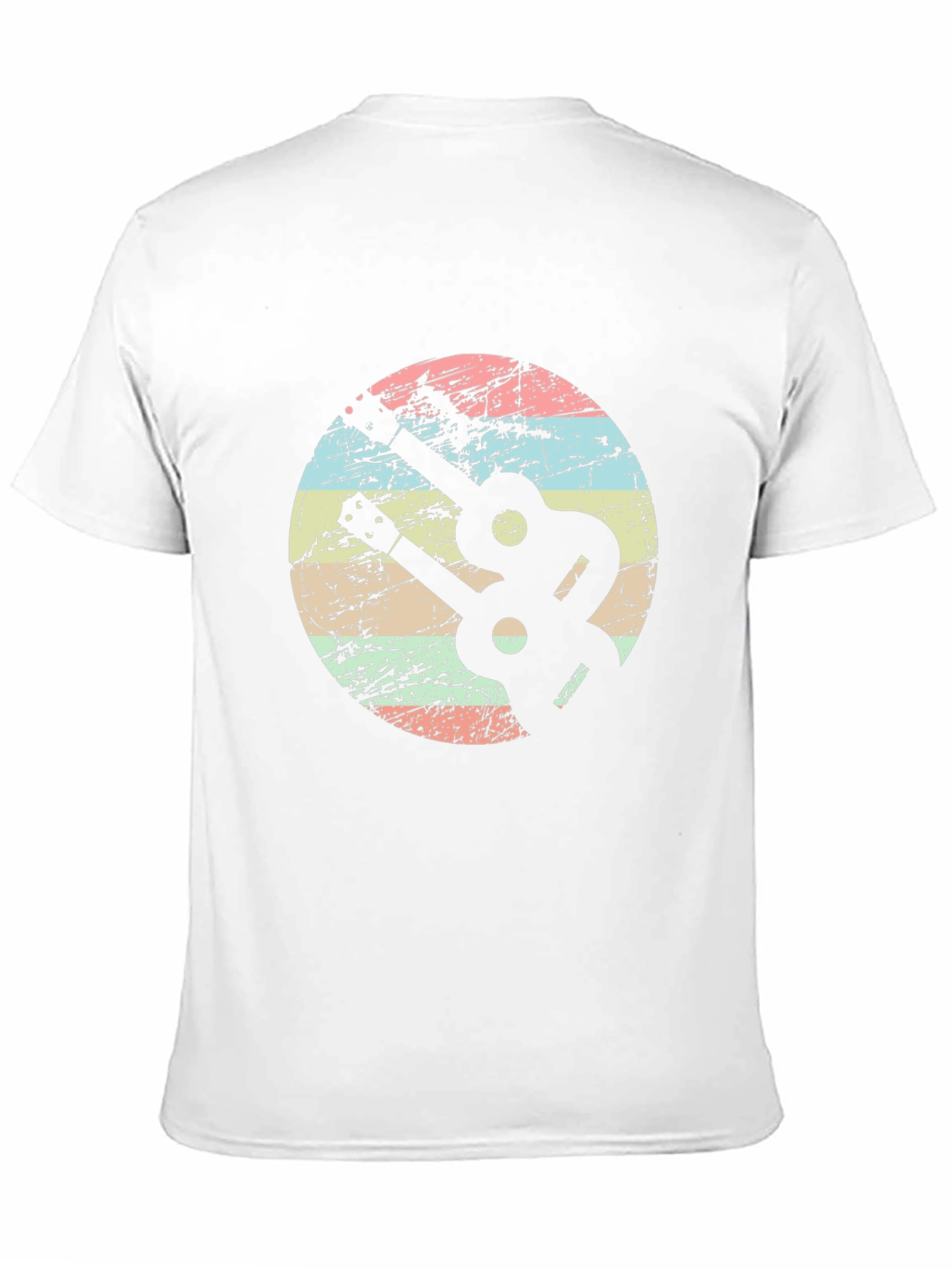 Retro Guitar Graphic T-Shirt