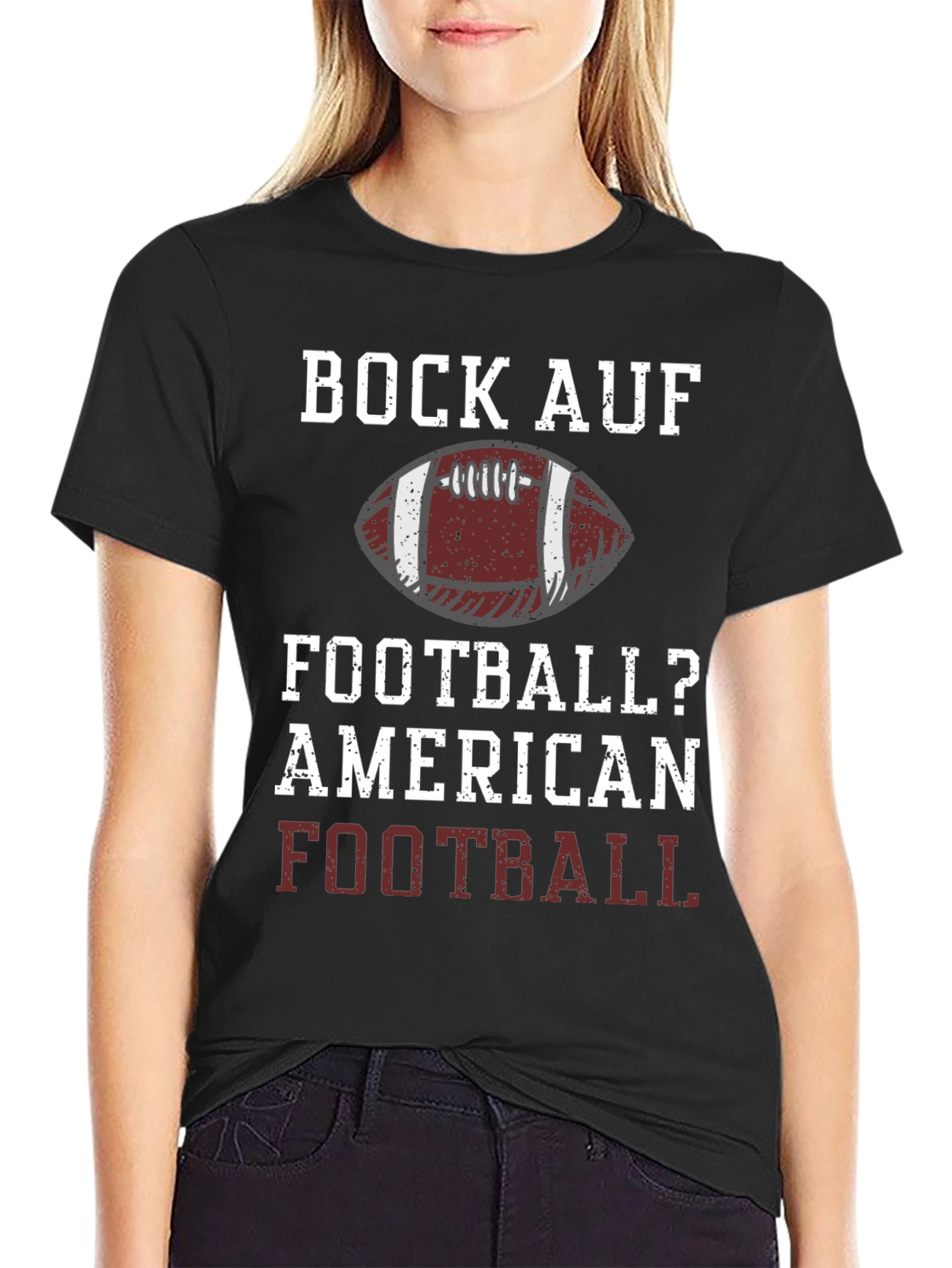 Bock Auf Football Graphic T-Shirt