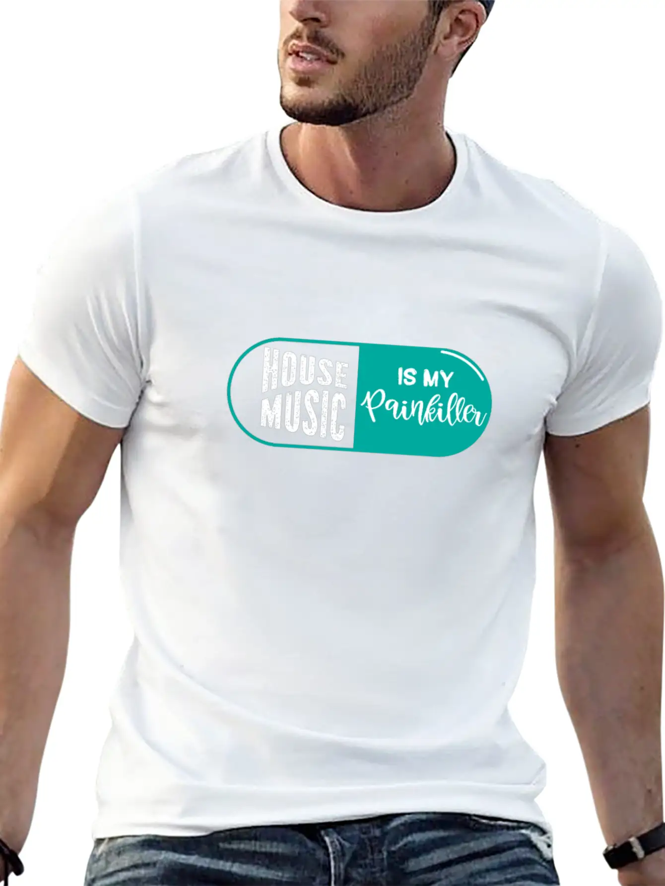 House Music Unisex Casual T-Shirt – Clean Design For Daily Comfort