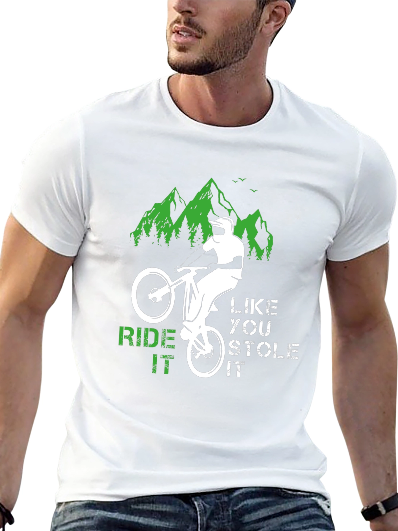 Ride It Like You Stole It Biker T-Shirt