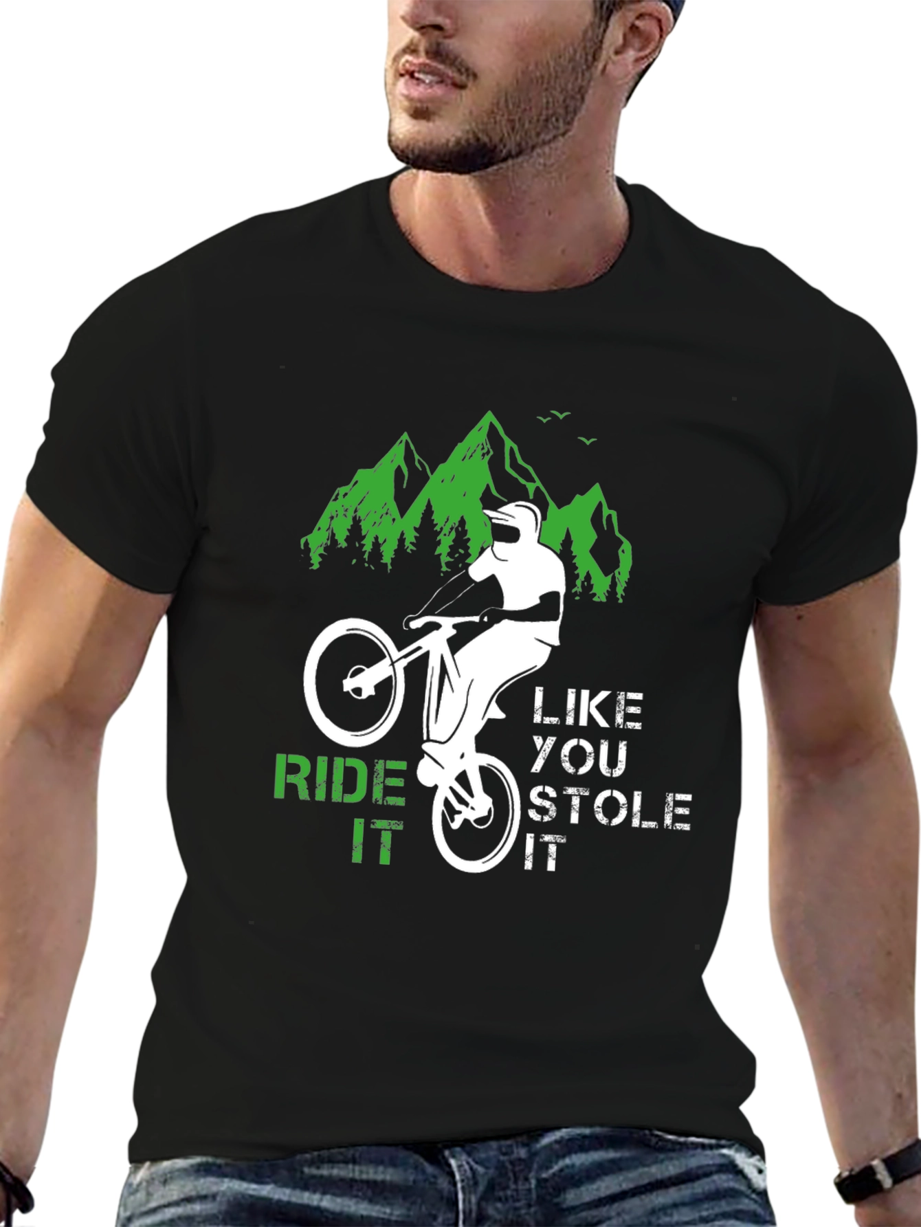 Ride It Like You Stole It Biker T-Shirt