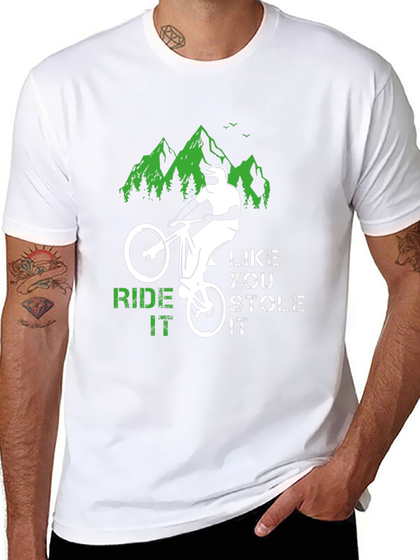 Ride It Like You Stole It Biker T-Shirt
