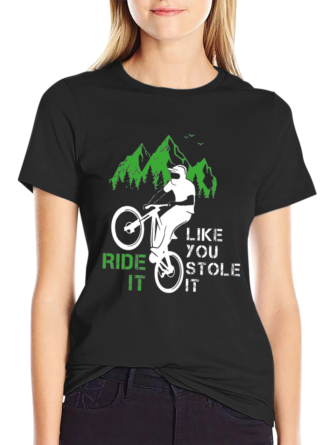 Ride It Like You Stole It Biker T-Shirt