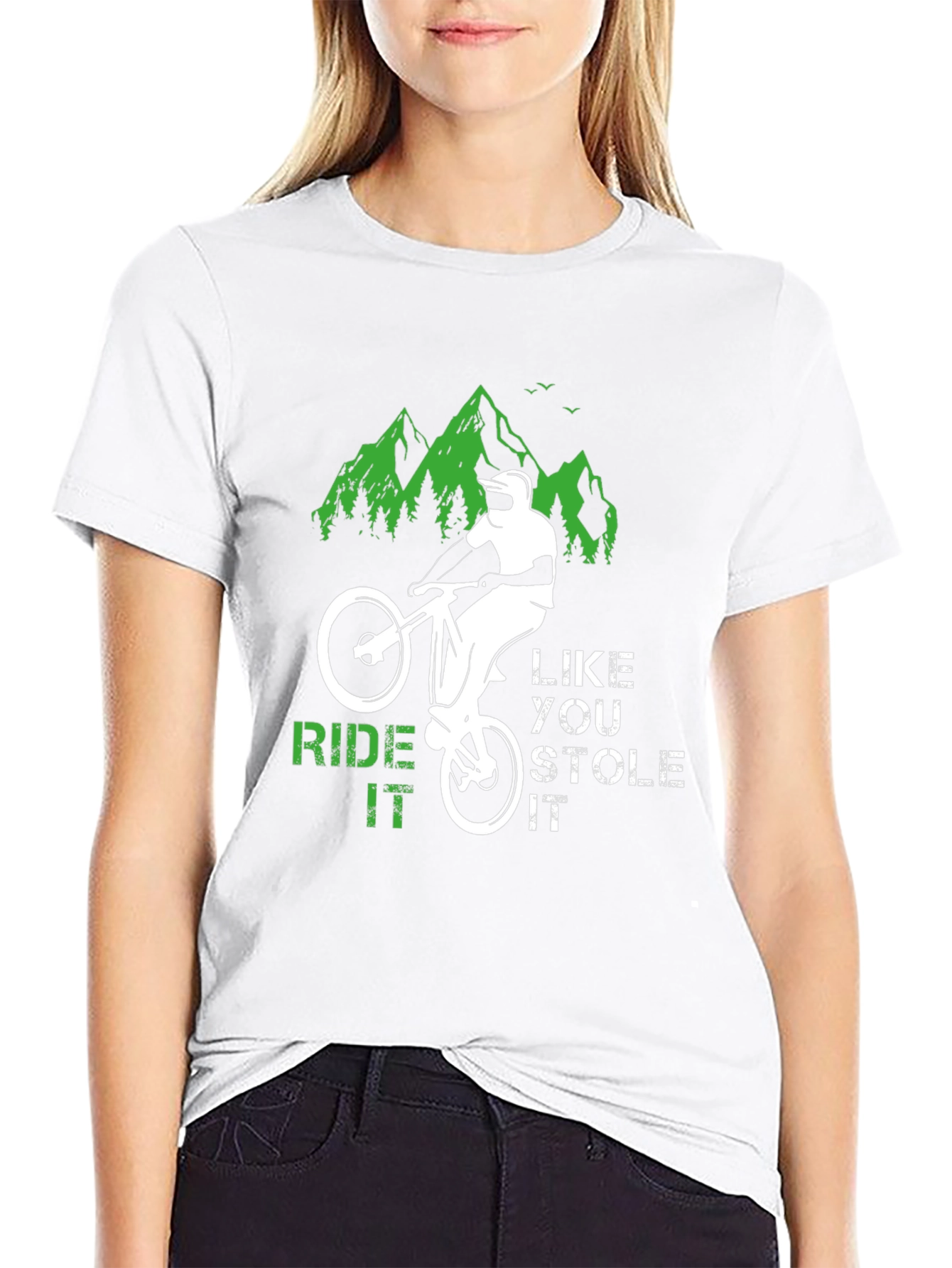 Ride It Like You Stole It Biker T-Shirt