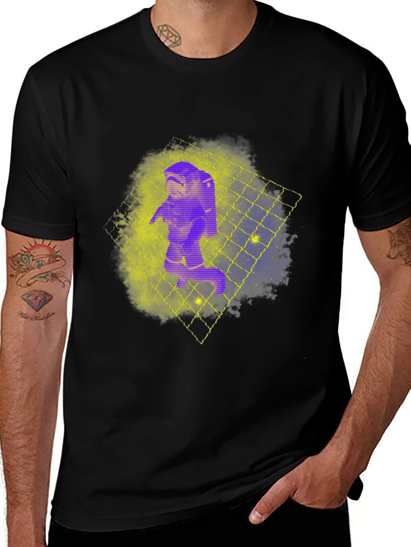 Astronaut T-Shirt - Retro Space Design