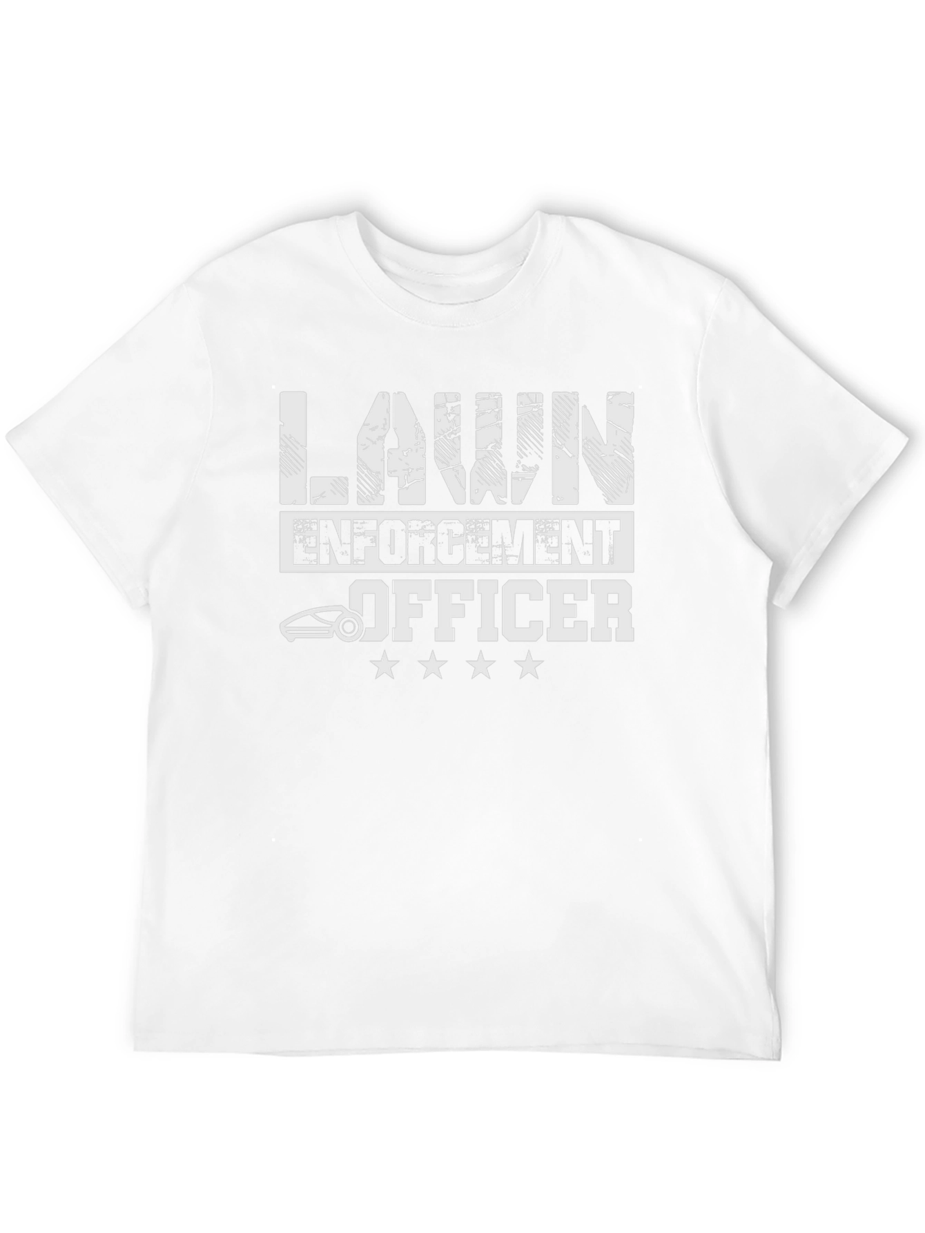 Lawn Enforcement Officer Graphic T-Shirt