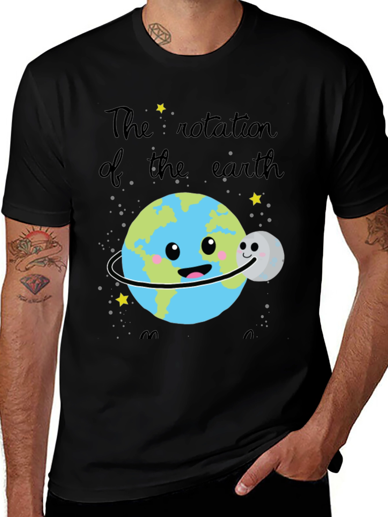 The Rotation of the Earth Graphic T-Shirt