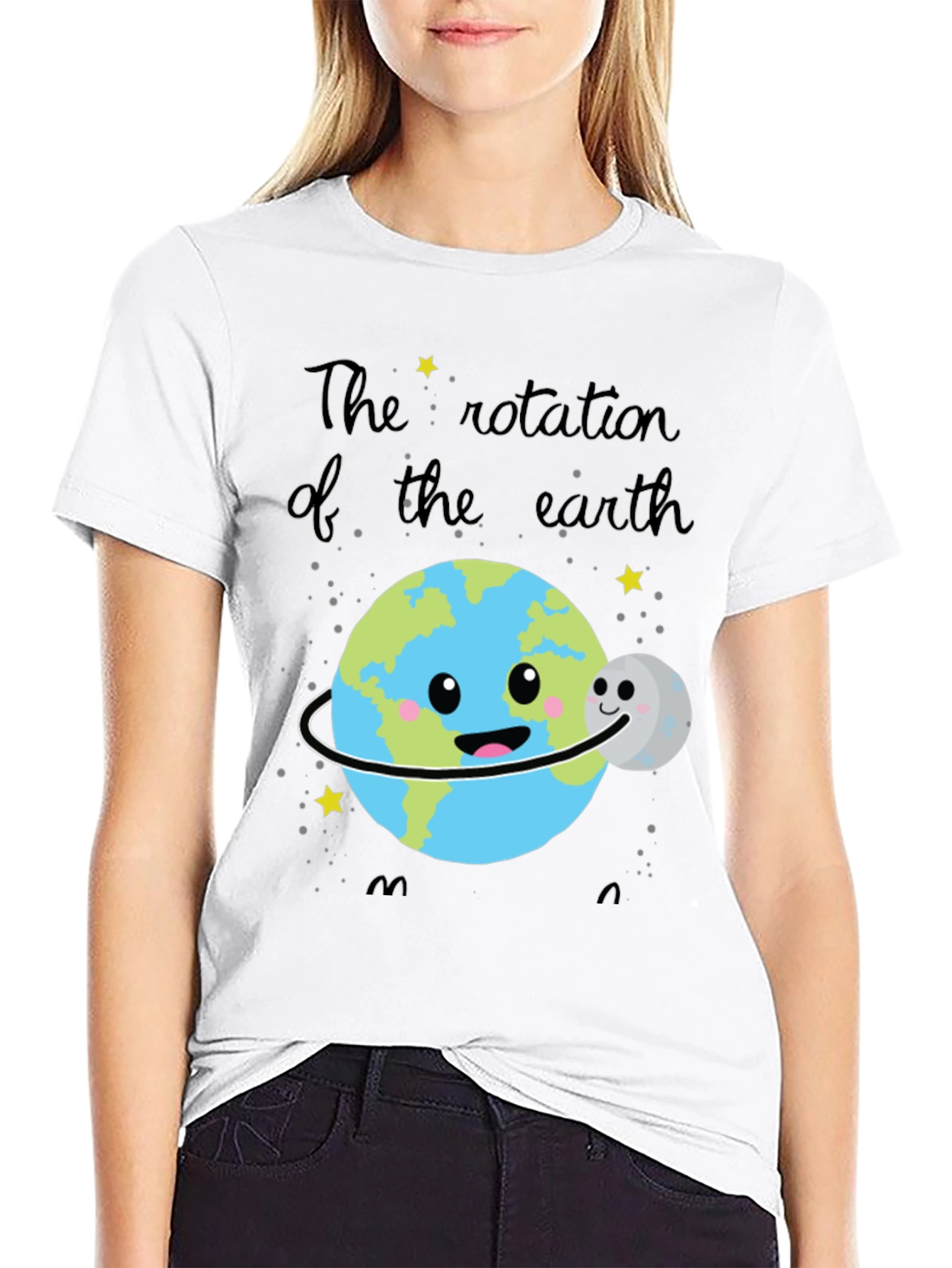 The Rotation of the Earth Graphic T-Shirt