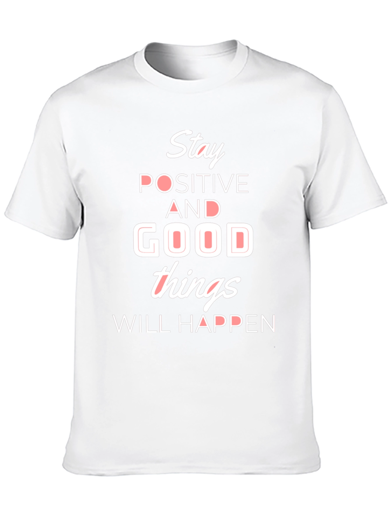 Stay Positive Graphic T-Shirt