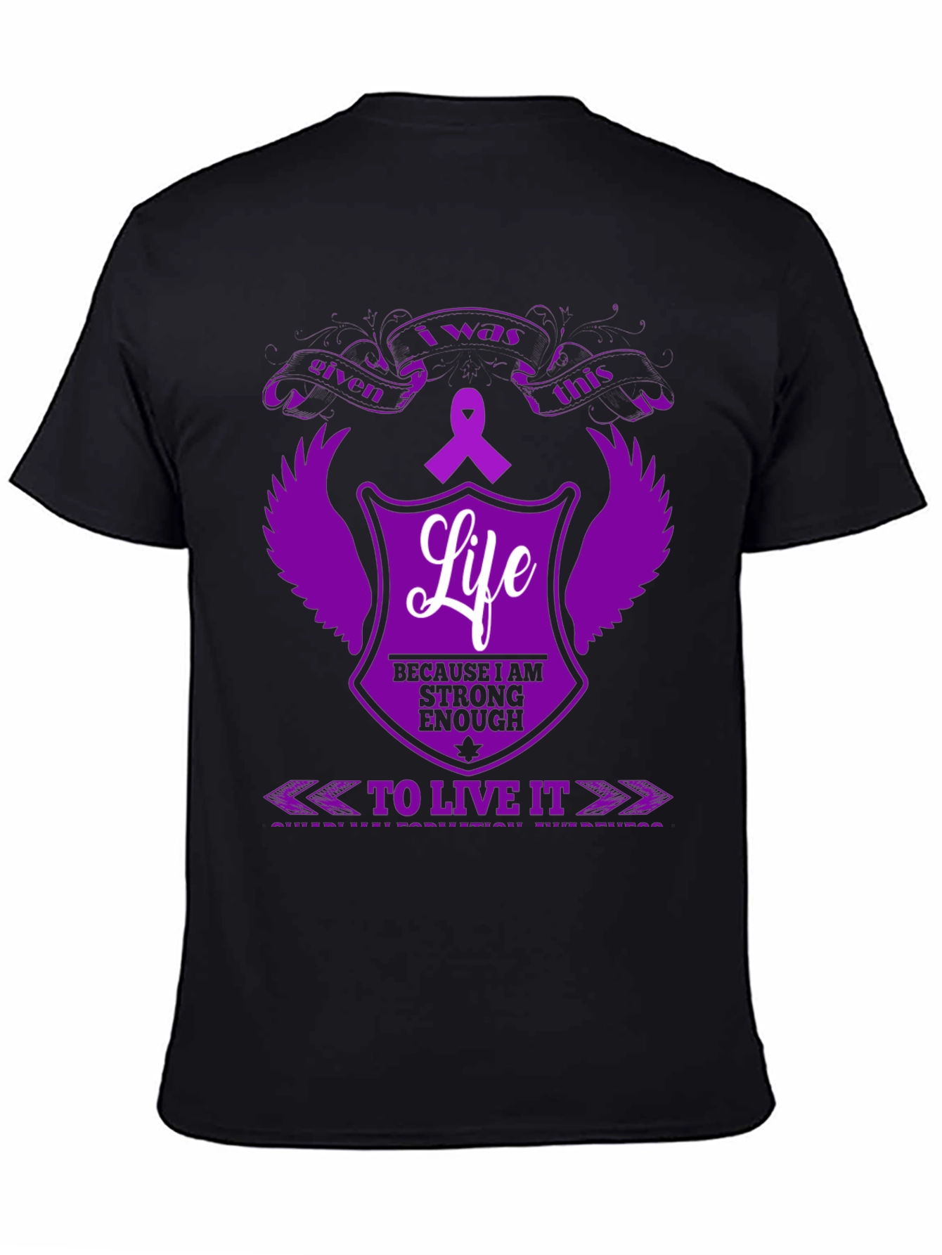 Strong Enough Life Awareness Tee