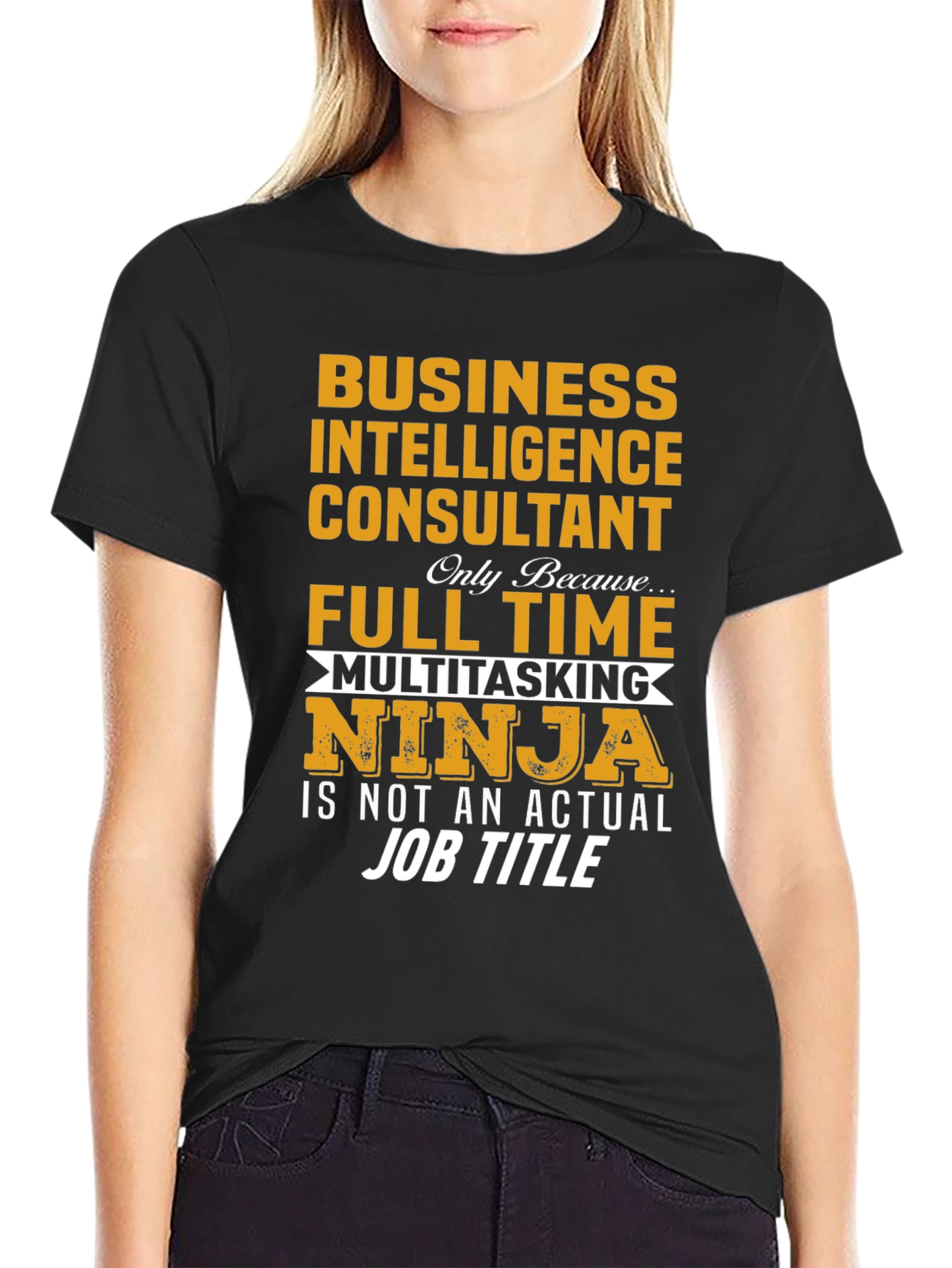 Business Intelligence Consultant Ninja T-Shirt