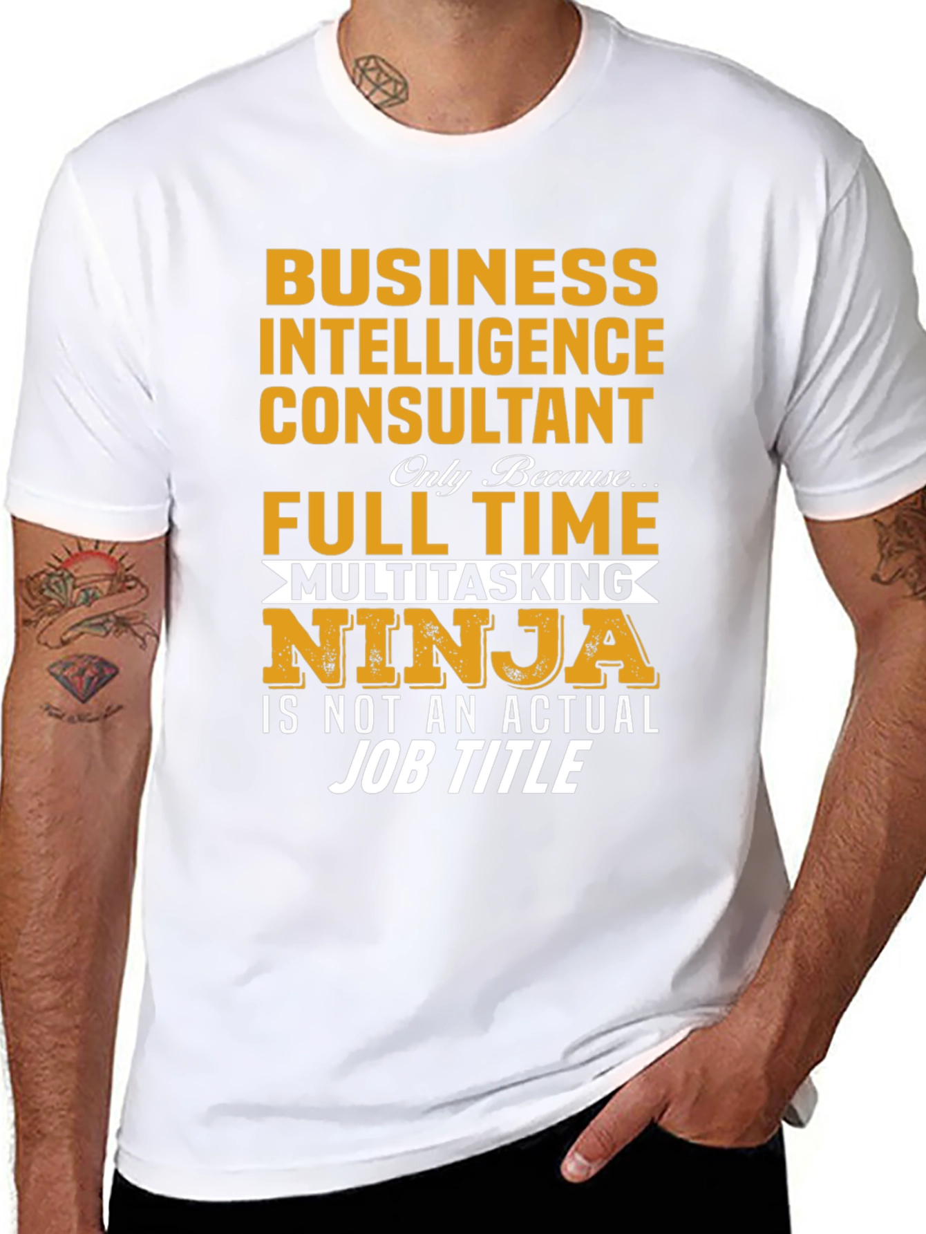 Business Intelligence Consultant Ninja T-Shirt