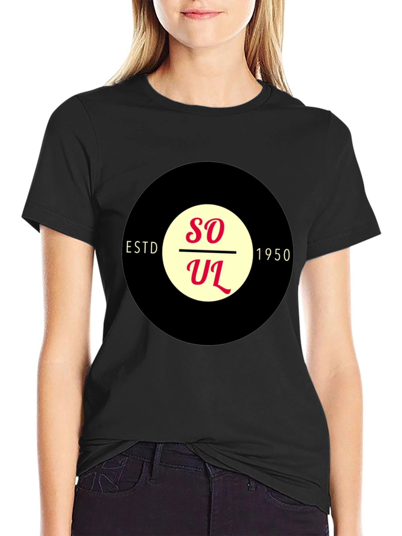 Soul ESTD 1950 Black T-Shirt