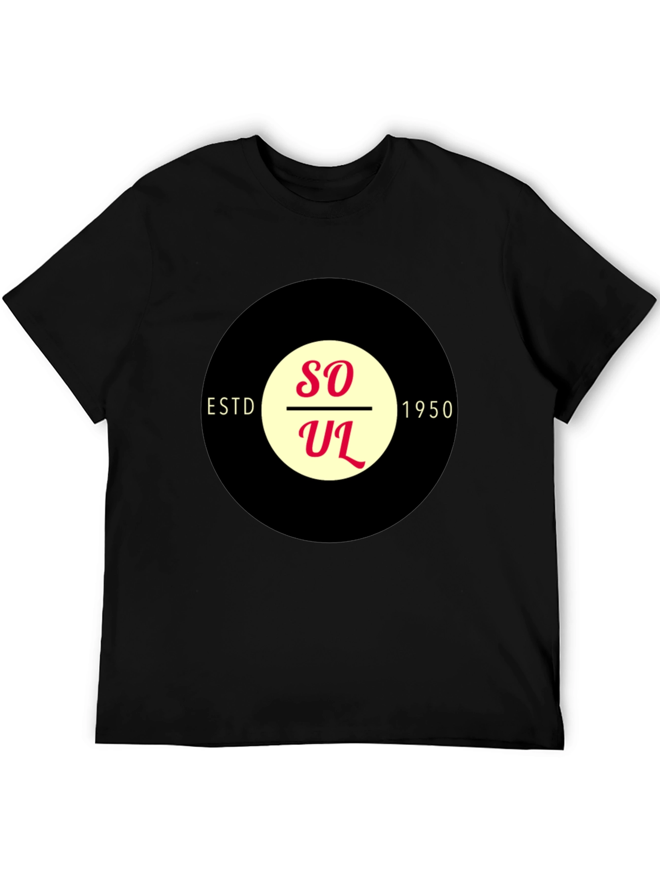 Soul ESTD 1950 Black T-Shirt