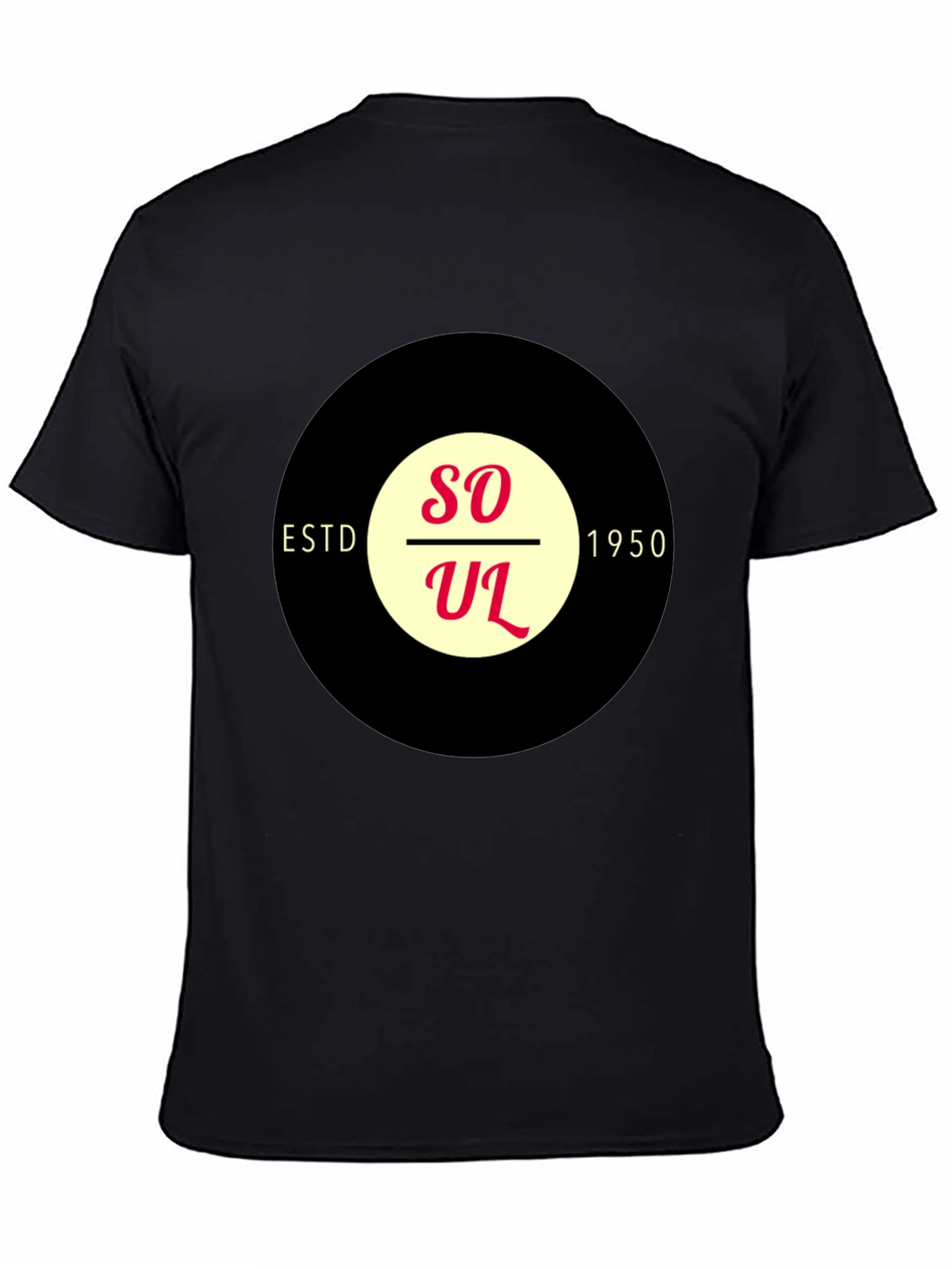 Soul ESTD 1950 Black T-Shirt