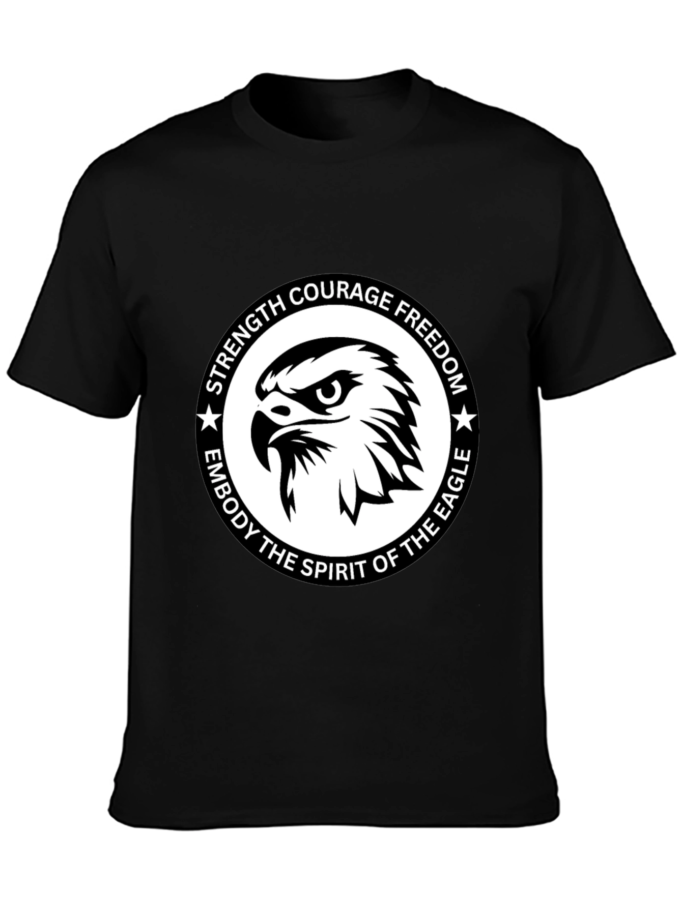 Eagle Spirit Graphic Tee - Strength & Freedom