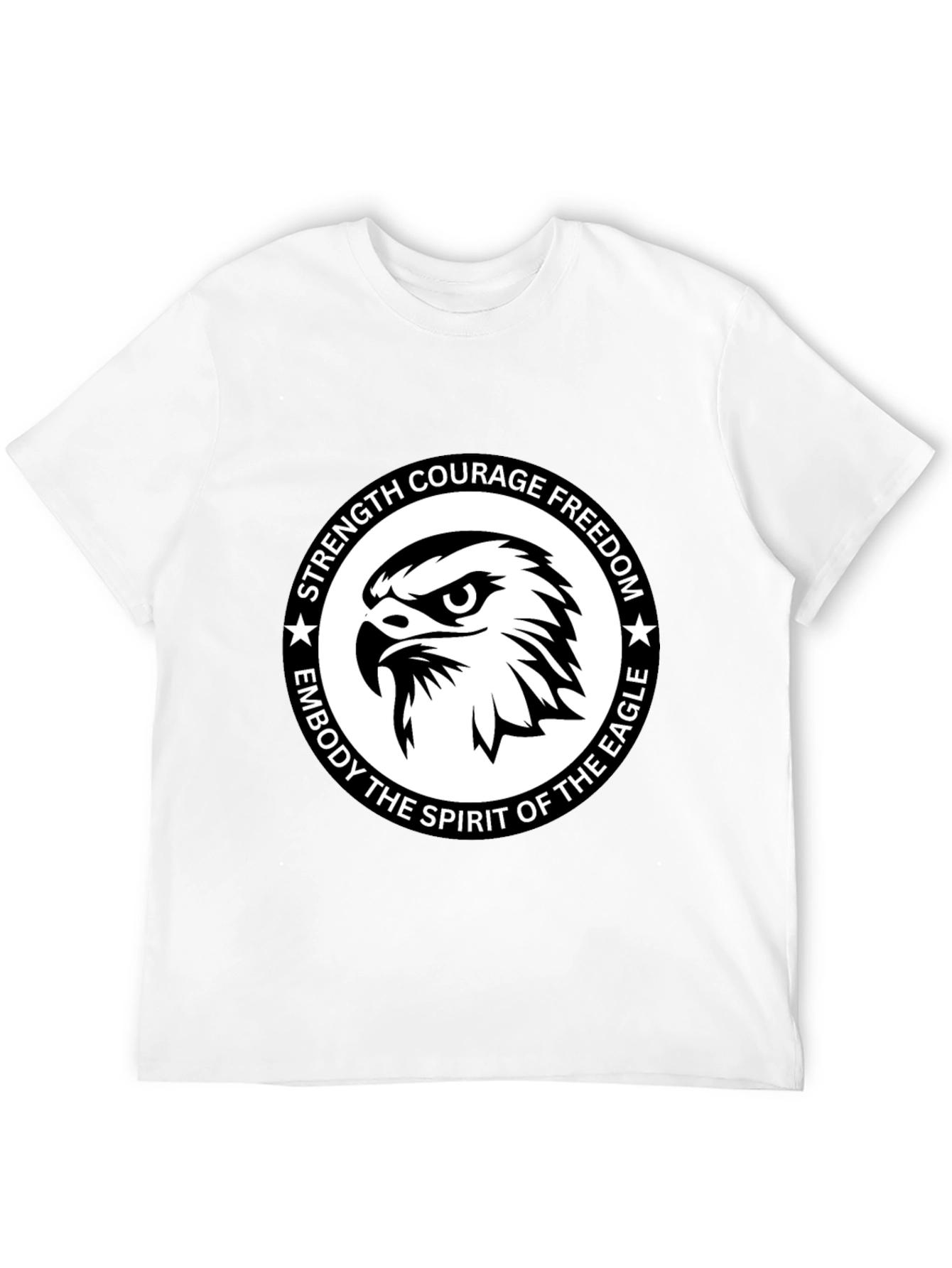 Eagle Spirit Graphic Tee - Strength & Freedom