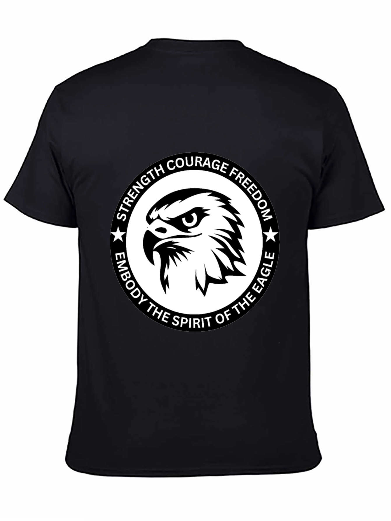Eagle Spirit Graphic Tee - Strength & Freedom