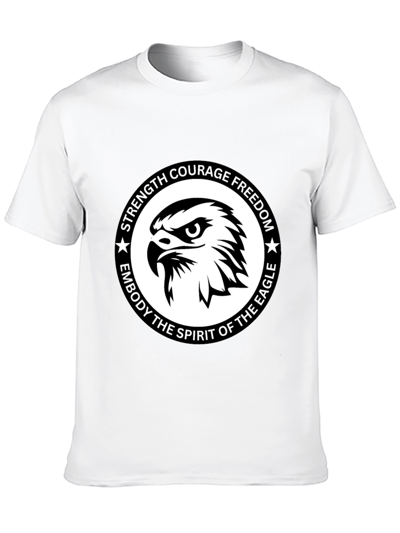Eagle Spirit Graphic Tee - Strength & Freedom