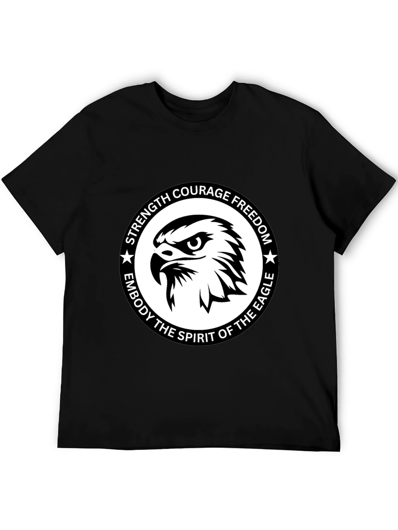 Eagle Spirit Graphic Tee - Strength & Freedom