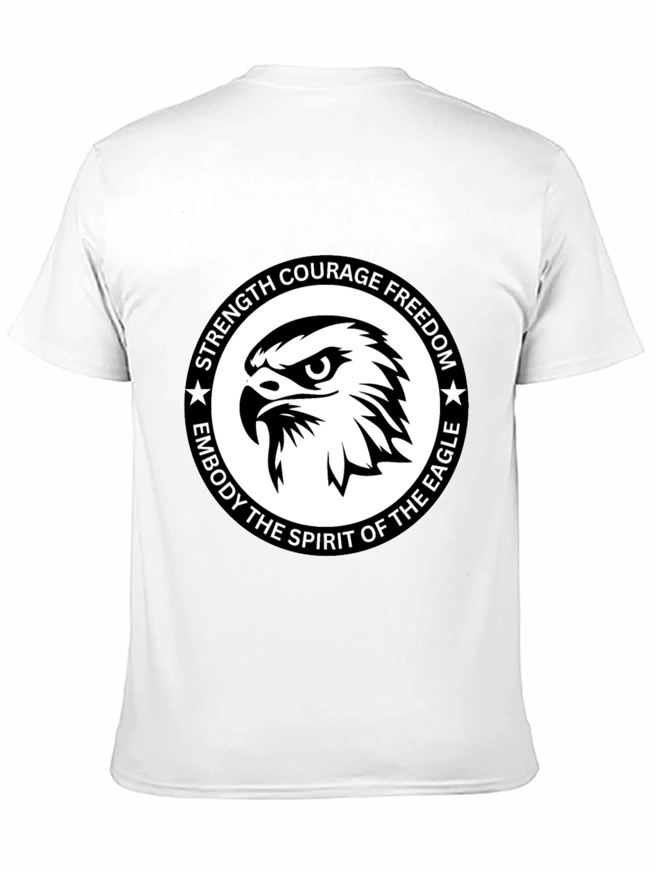 Eagle Spirit Graphic Tee - Strength & Freedom