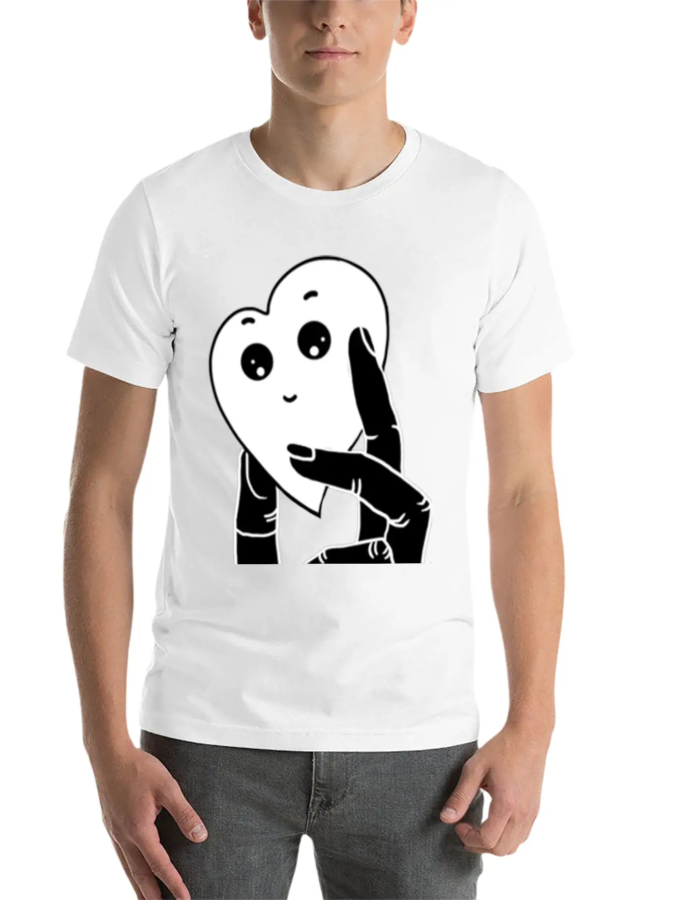 I Have Clean Heart Unisex Casual T-Shirt – Clean Design For Daily Comfort