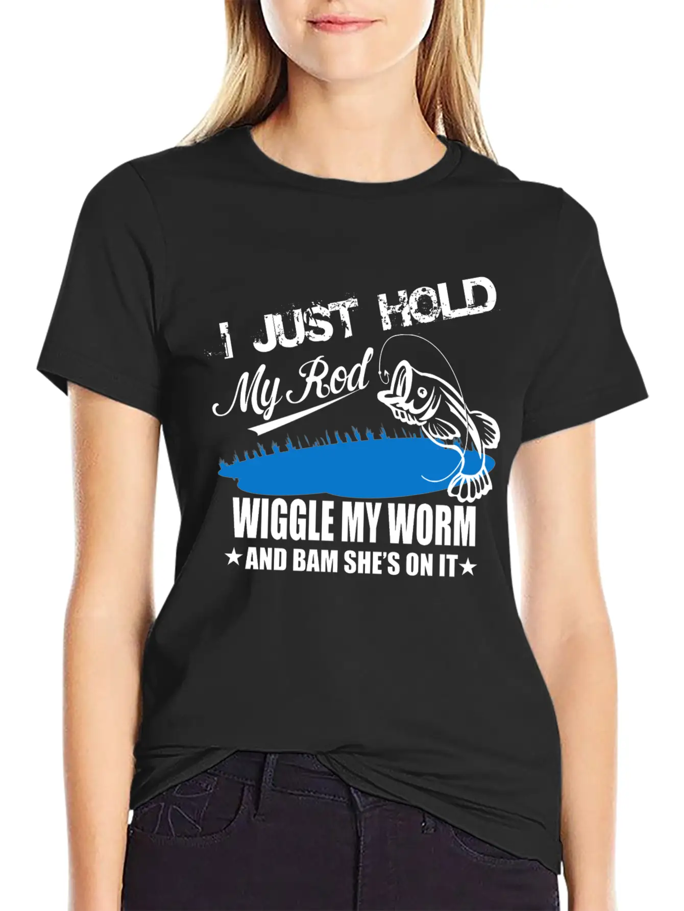 I JUST HOLD MY HOD Unisex Casual T-Shirt – Clean Design For Daily Comfort