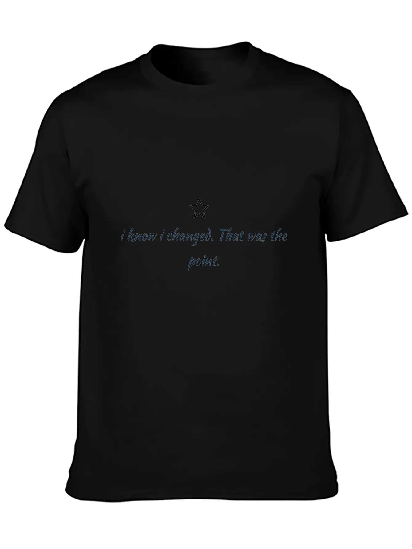 I Know I Changed, That Was The Point Unisex Casual T-Shirt – Clean Design For Daily Comfort