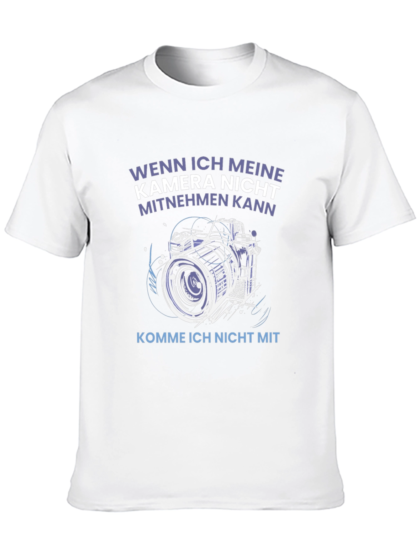 Funny Photographer T-Shirt: Camera Humor Tee