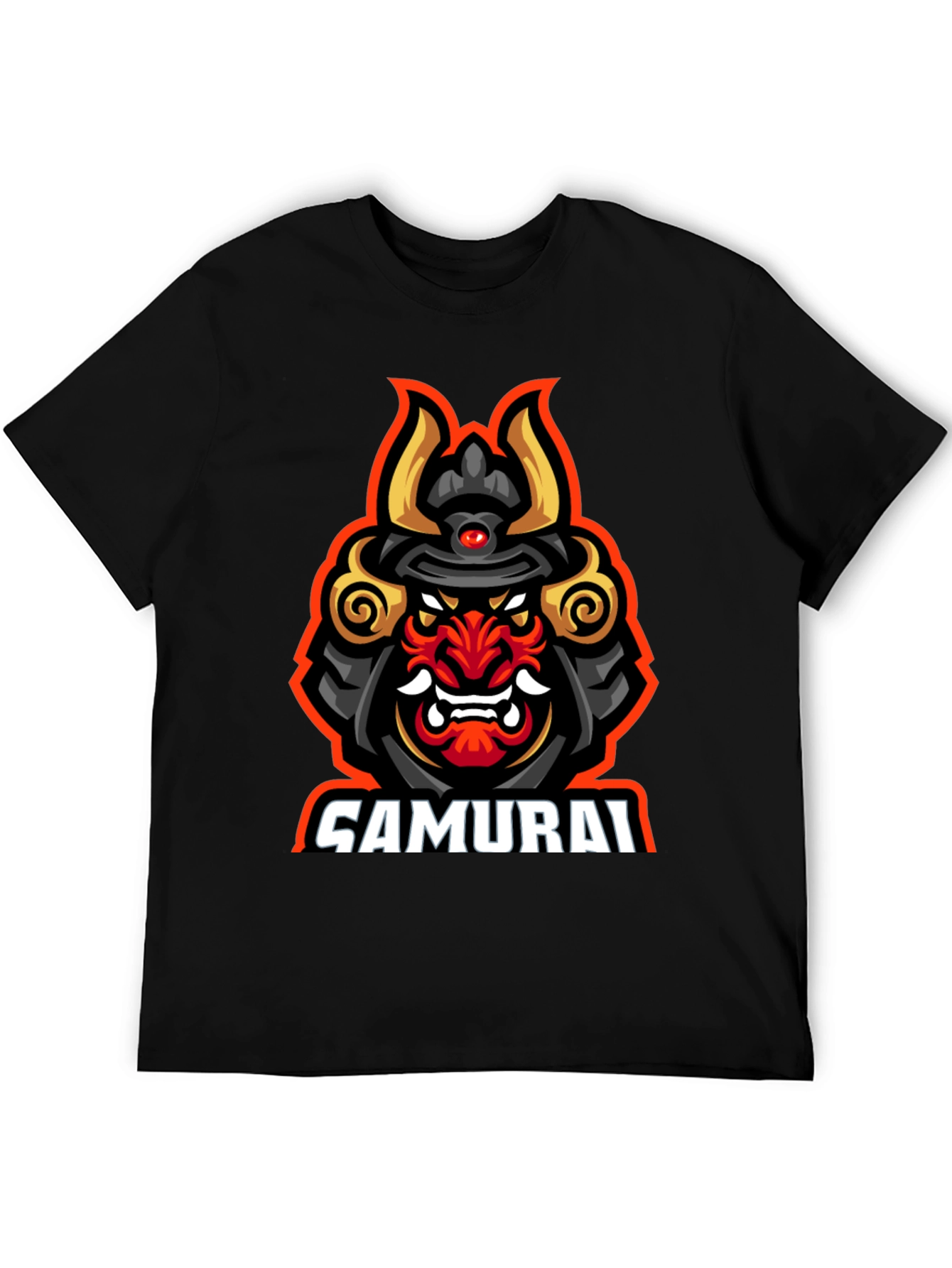 Samurai Graphic T-Shirt - Bold Warrior Design