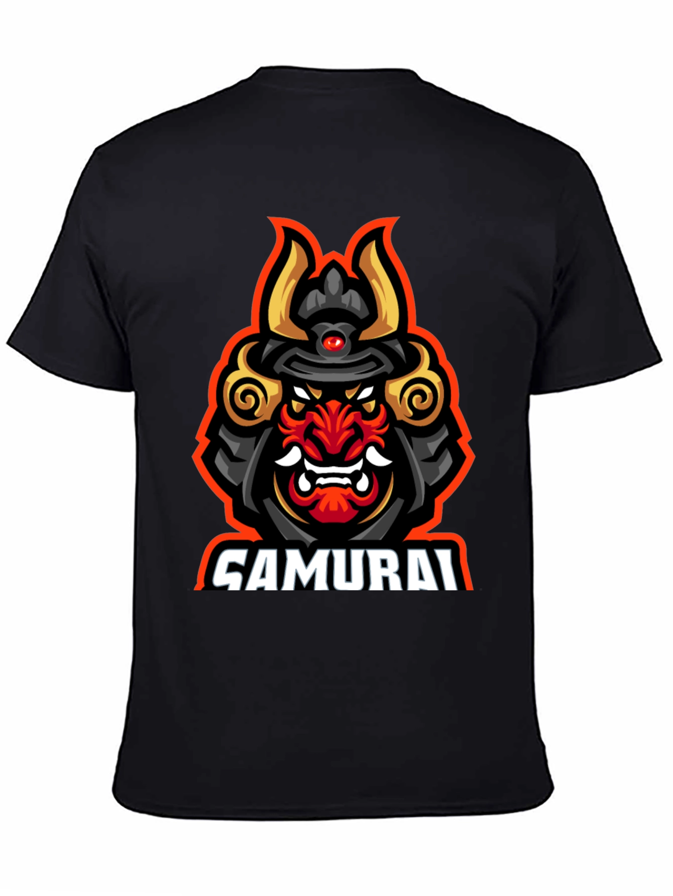 Samurai Graphic T-Shirt - Bold Warrior Design