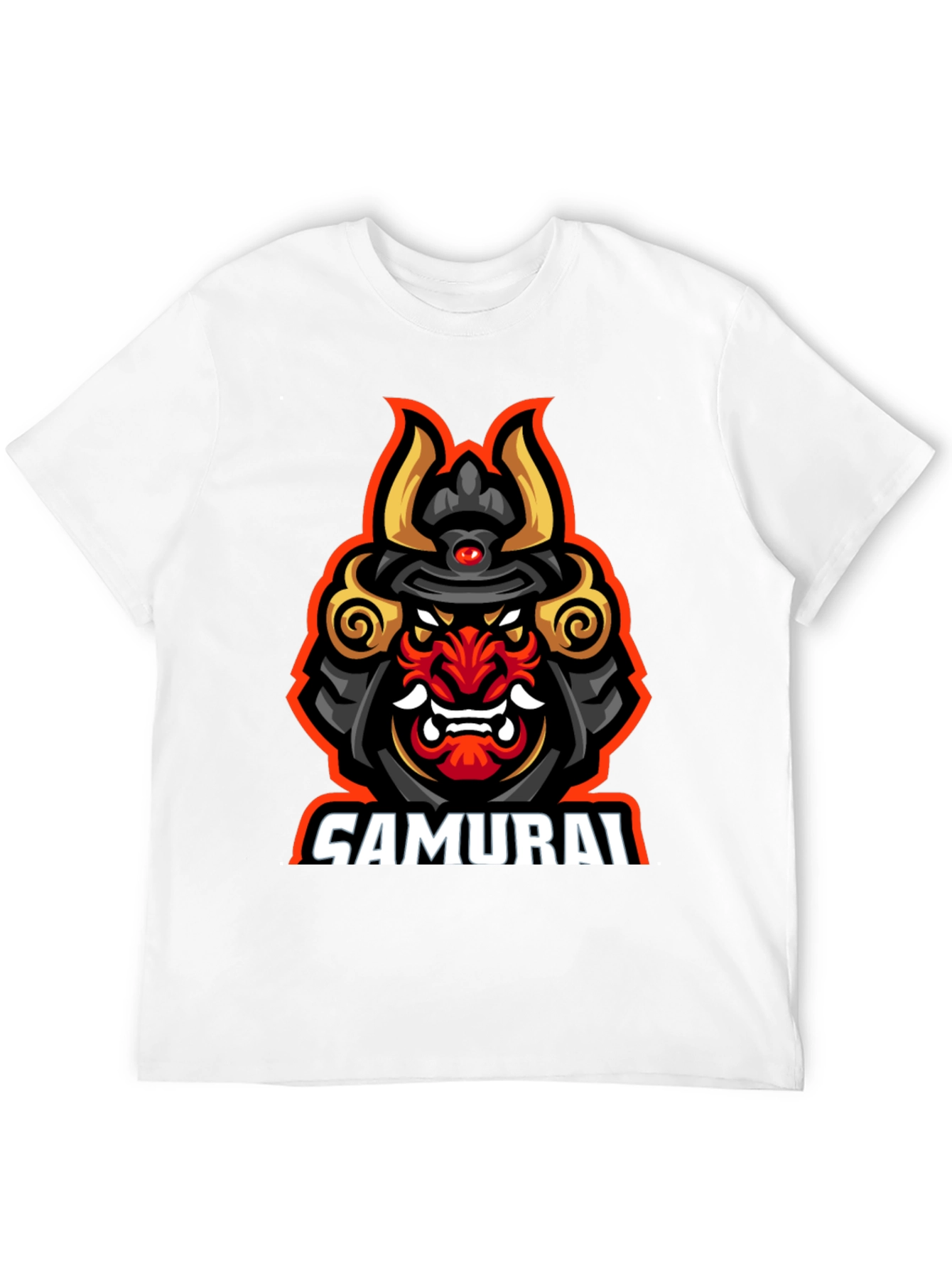 Samurai Graphic T-Shirt - Bold Warrior Design