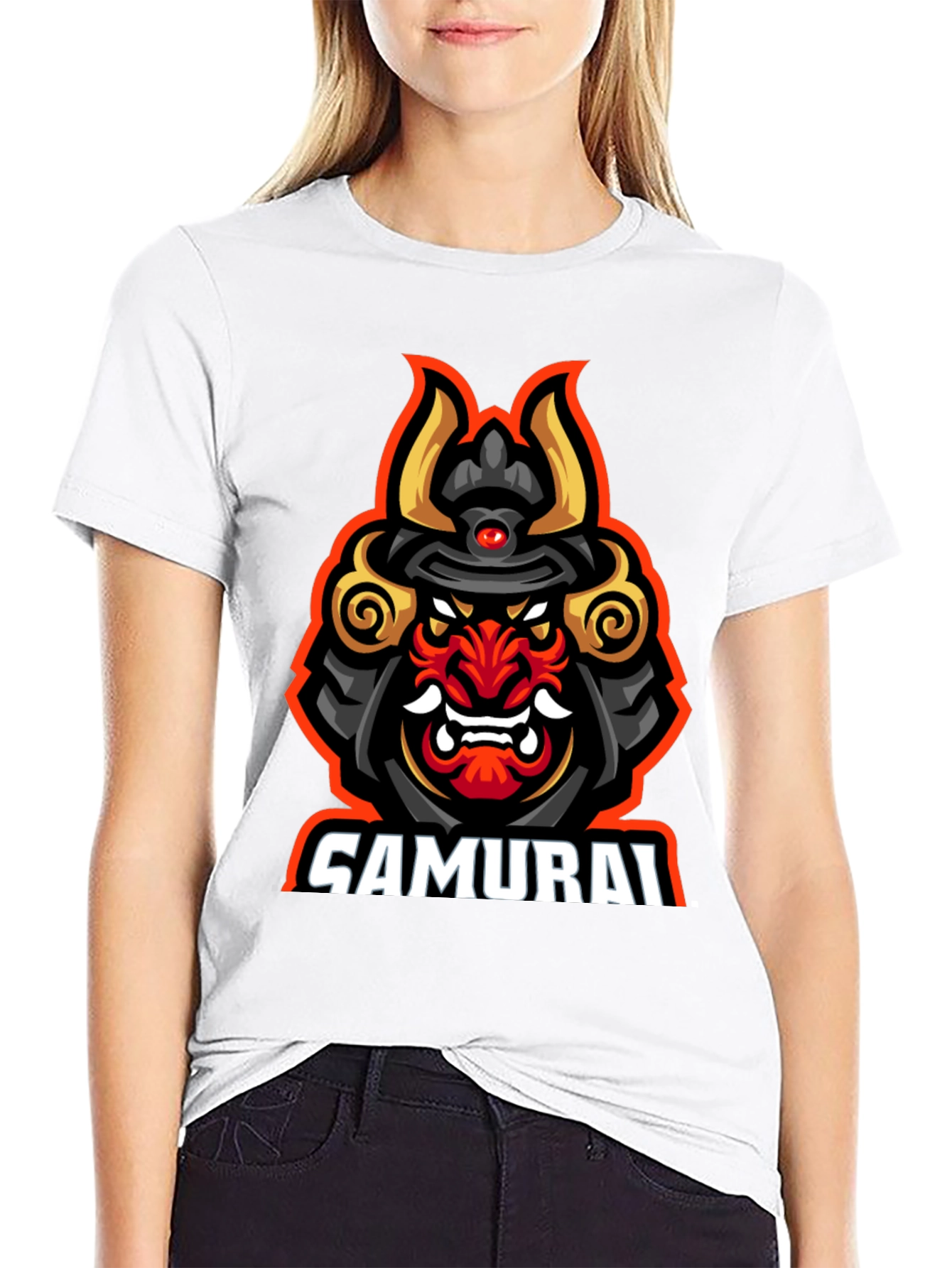 Samurai Graphic T-Shirt - Bold Warrior Design